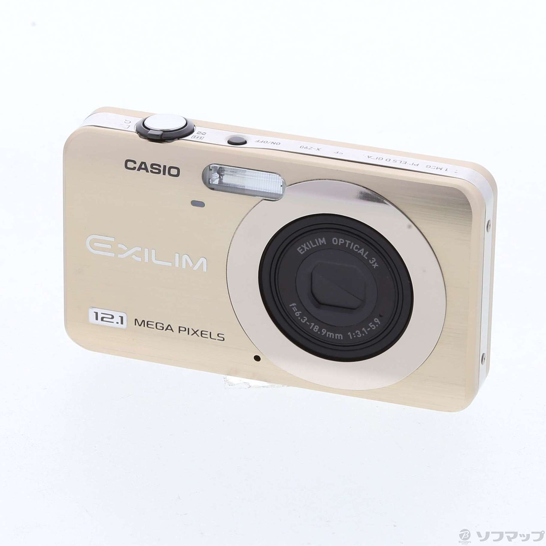 EXILIM ZOOM EX-Z90GD (1210万画素／3倍ズーム／ゴールド)