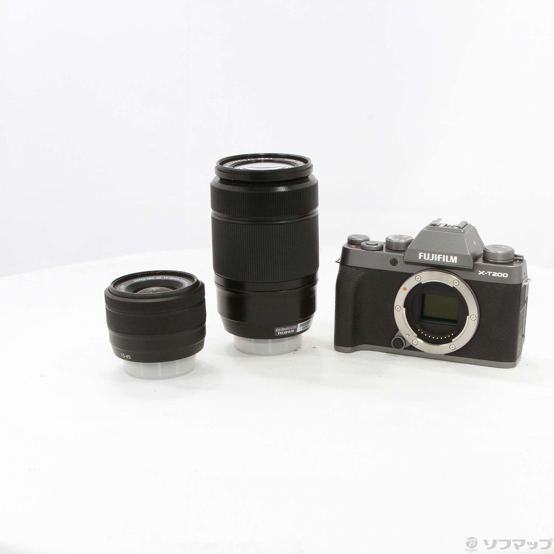 FUJIFILM X-T200 ダークシルバー - カメラ、光学機器