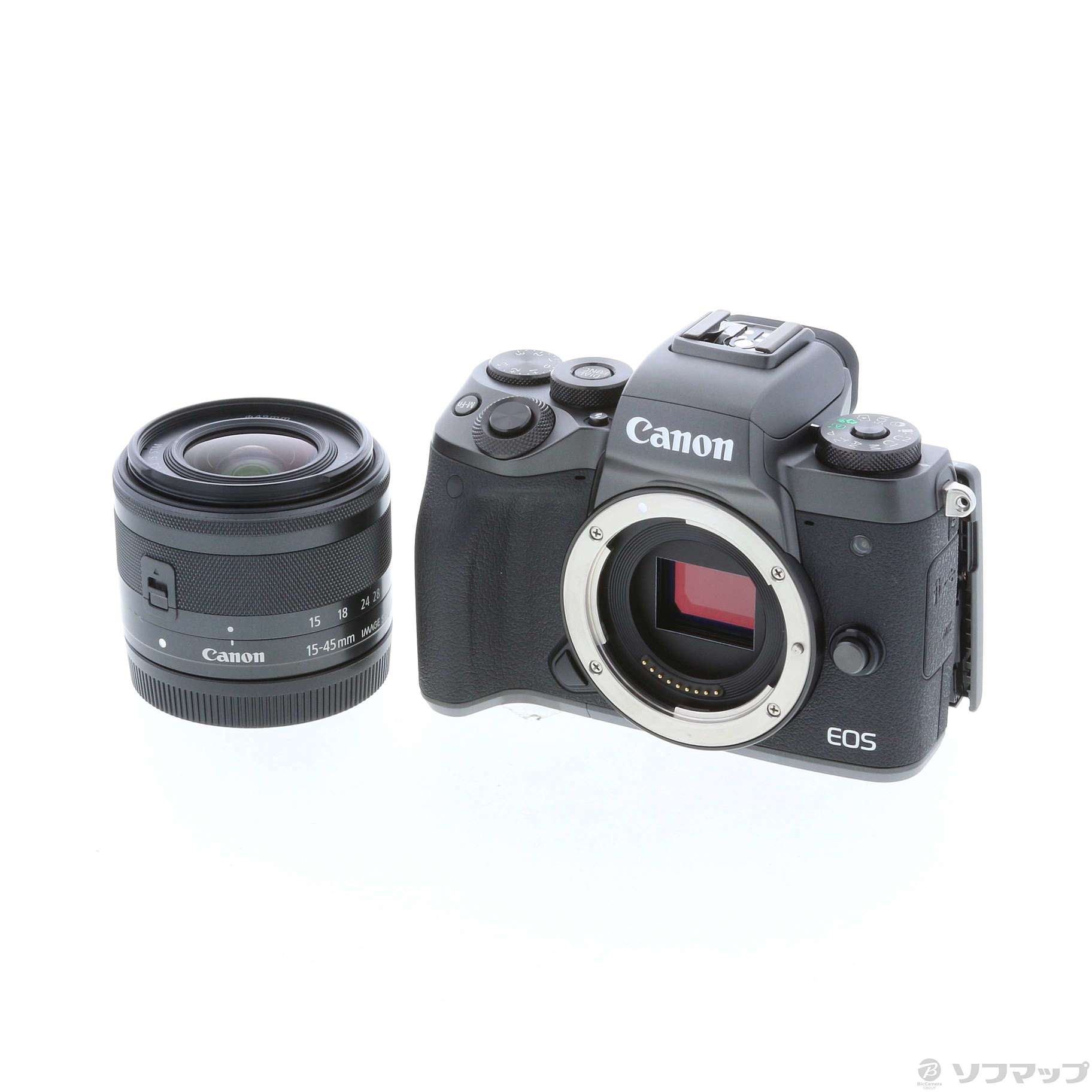 中古】EOS M5 EF-M 15-45 IS STM レンズキット (2420万画素／SDXC