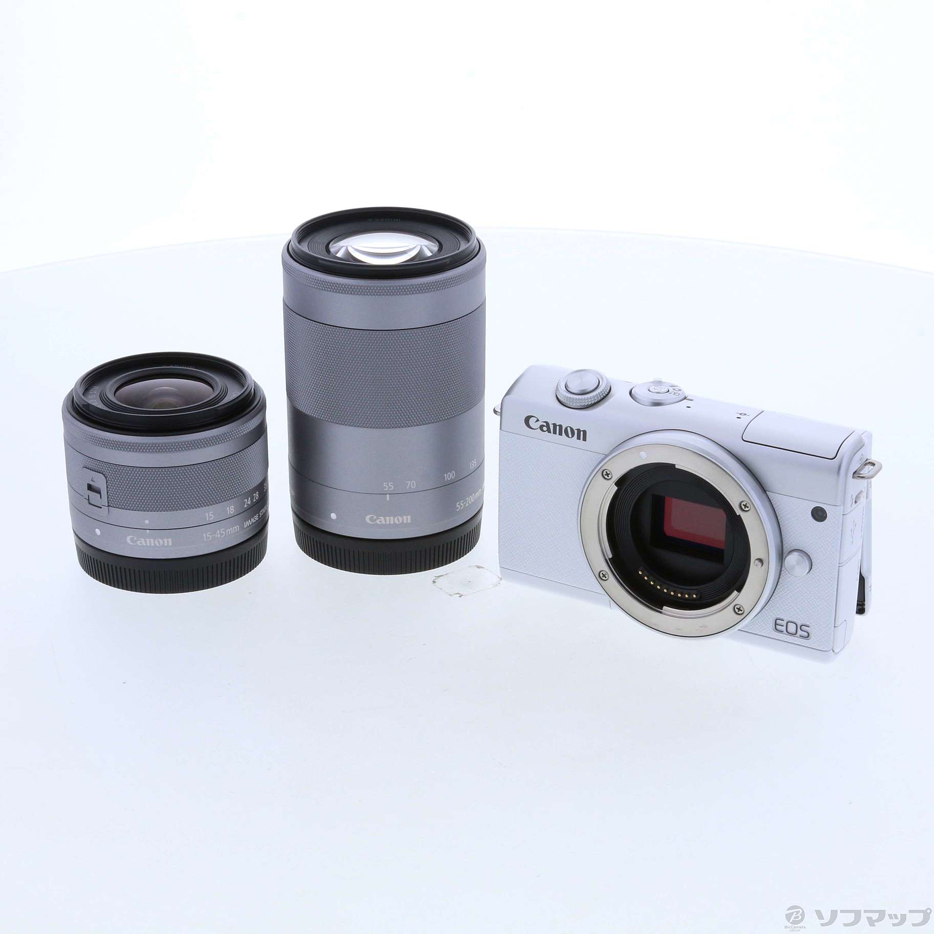 Canon EOS M200 Wズームキット WH rudomotors.com