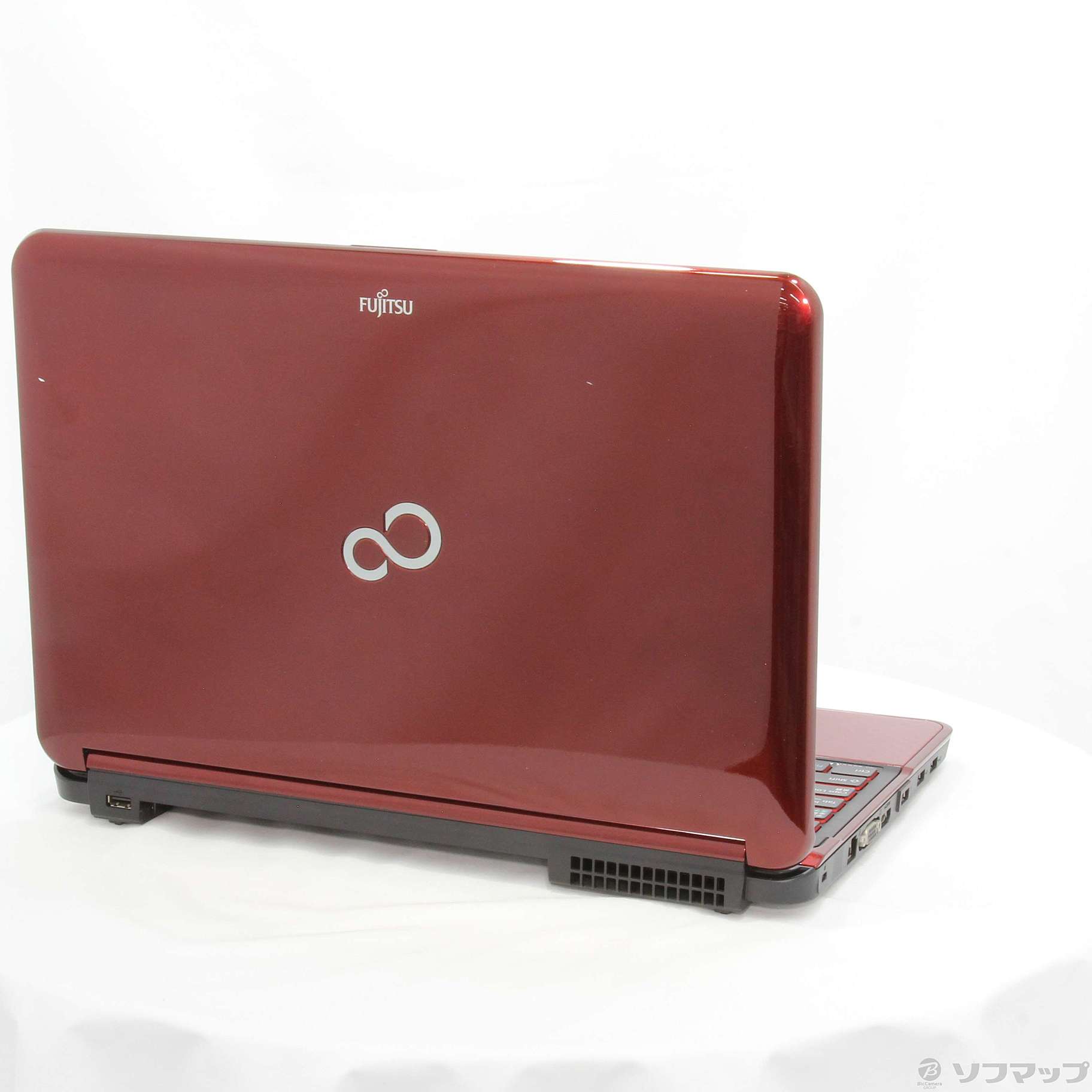 美品 富士通（FUJITSU） ノートPC FMVA77GR LIFEBOOK AH AH77/G FMVA77GR ガーネットレッド FUJITSU
