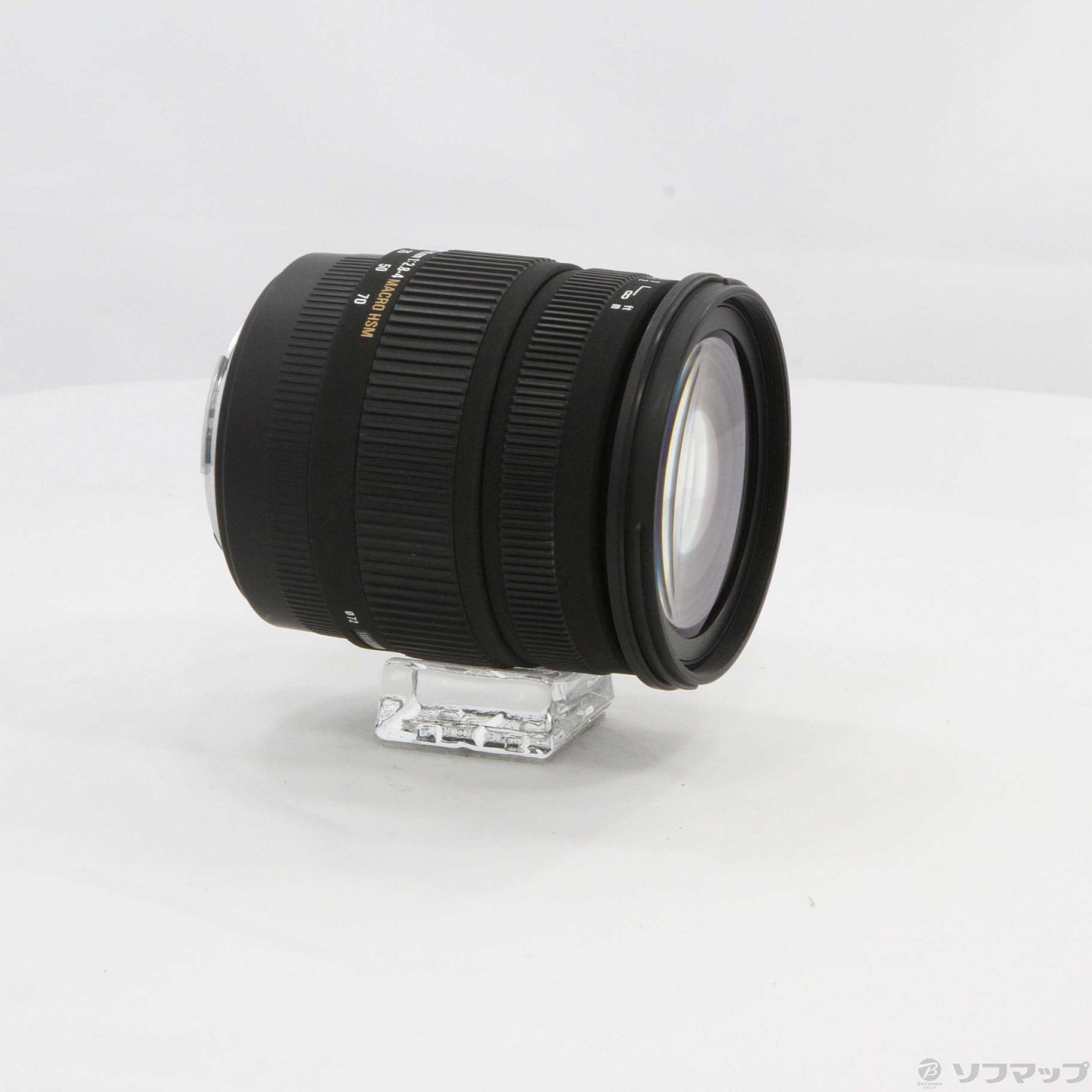 中古】SIGMA 17-70mm F2.8-4 DC Macro OS HSM (Canon用) (レンズ