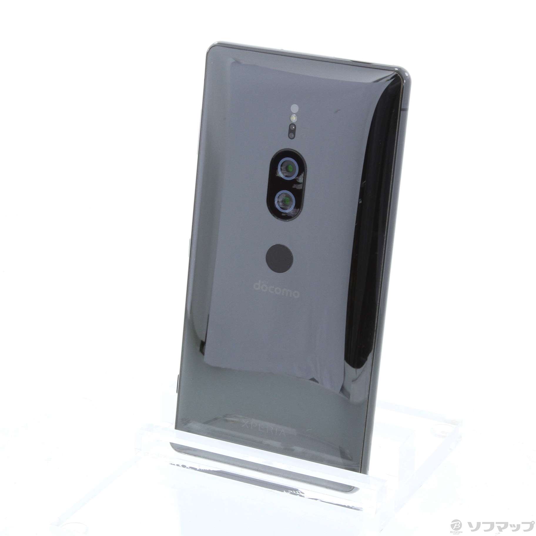 中古】Xperia XZ2 Premium 64GB クロムブラック SO-04K docomoロック