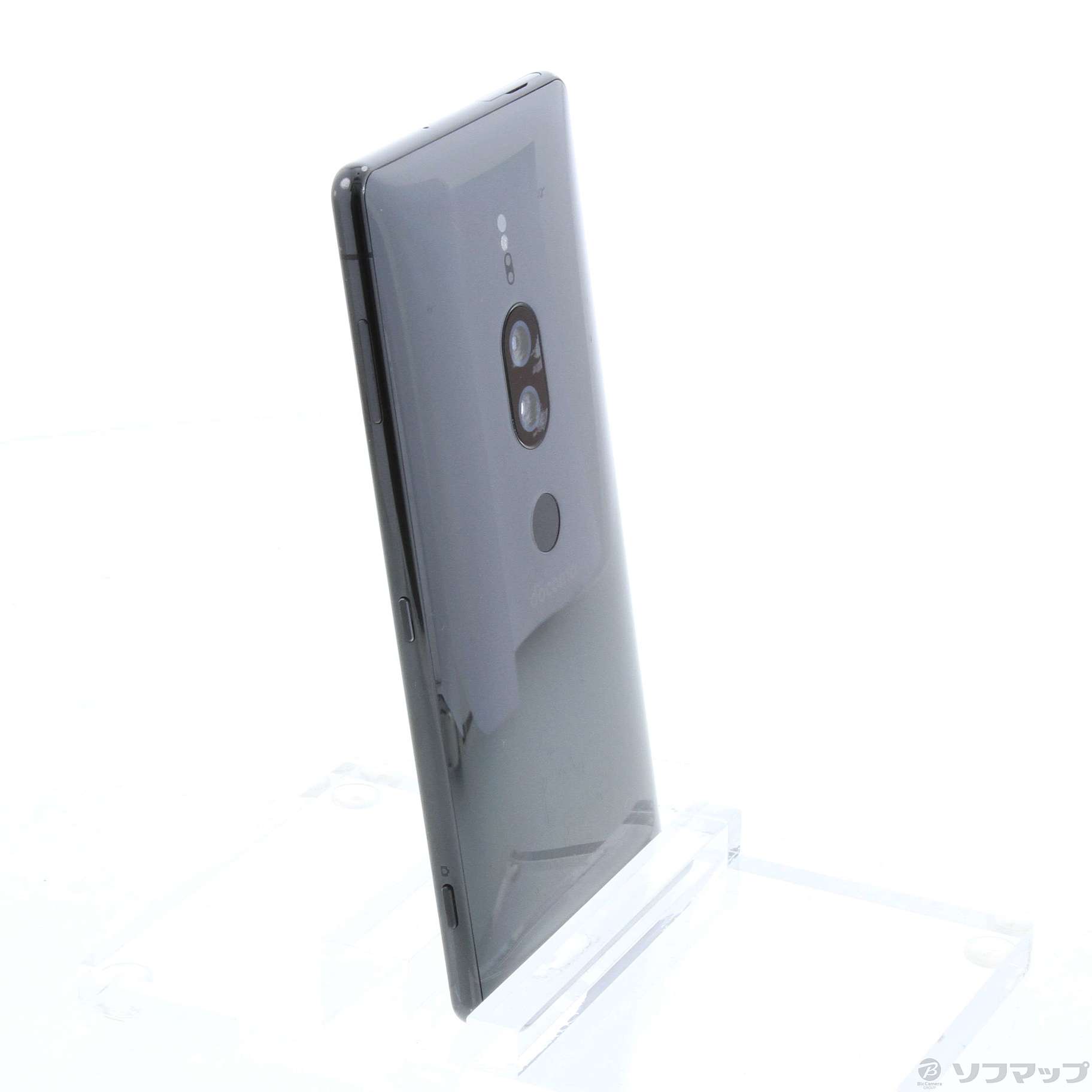 中古】Xperia XZ2 Premium 64GB クロムブラック SO-04K docomoロック