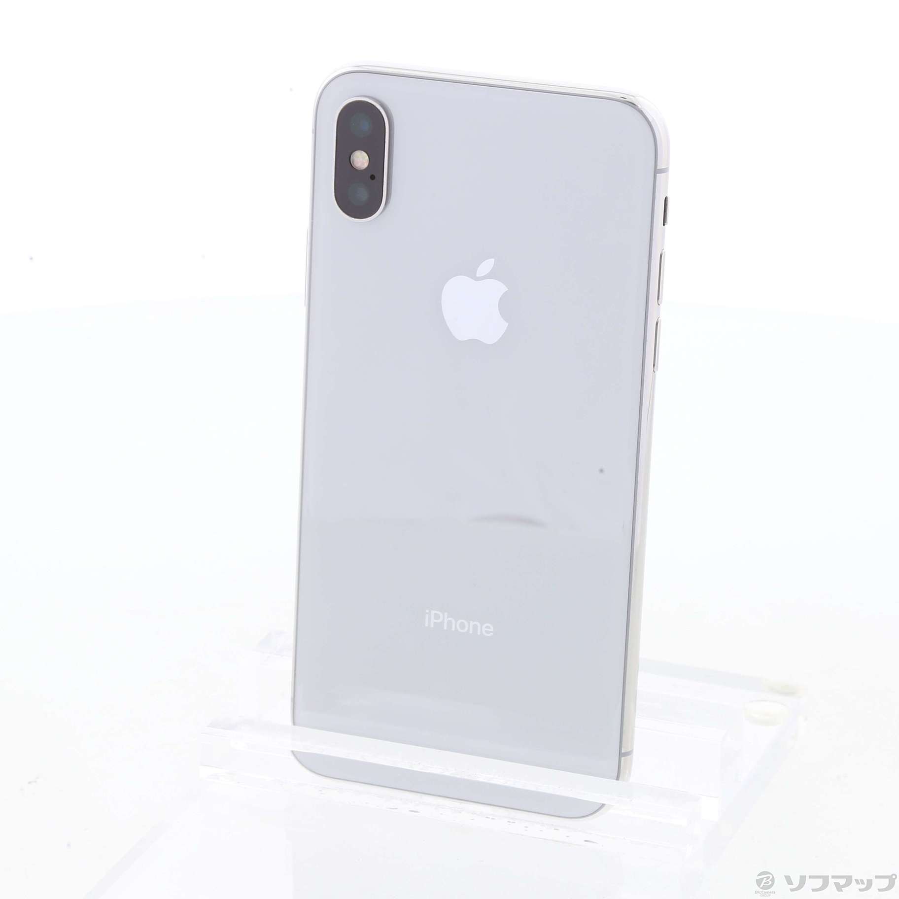 中古】iPhoneX 64GB シルバー MQAY2J／A SIMフリー [2133030896812] - リコレ！|ビックカメラグループ  ソフマップの中古通販サイト