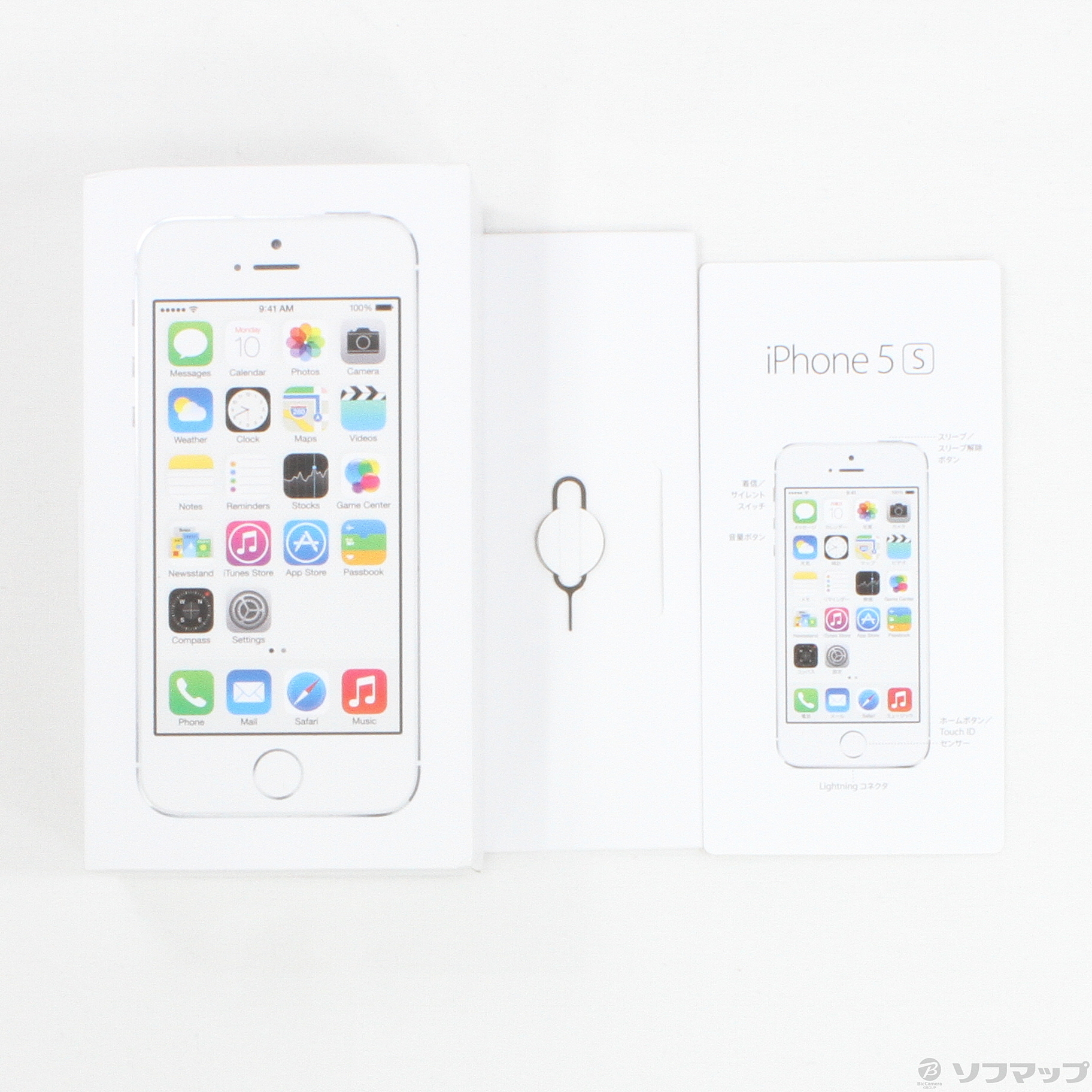 中古】iPhone5S 32GB シルバー ME336J／A docomo ◇09/10(金)値下げ！ [2133030897475] -  リコレ！|ビックカメラグループ ソフマップの中古通販サイト