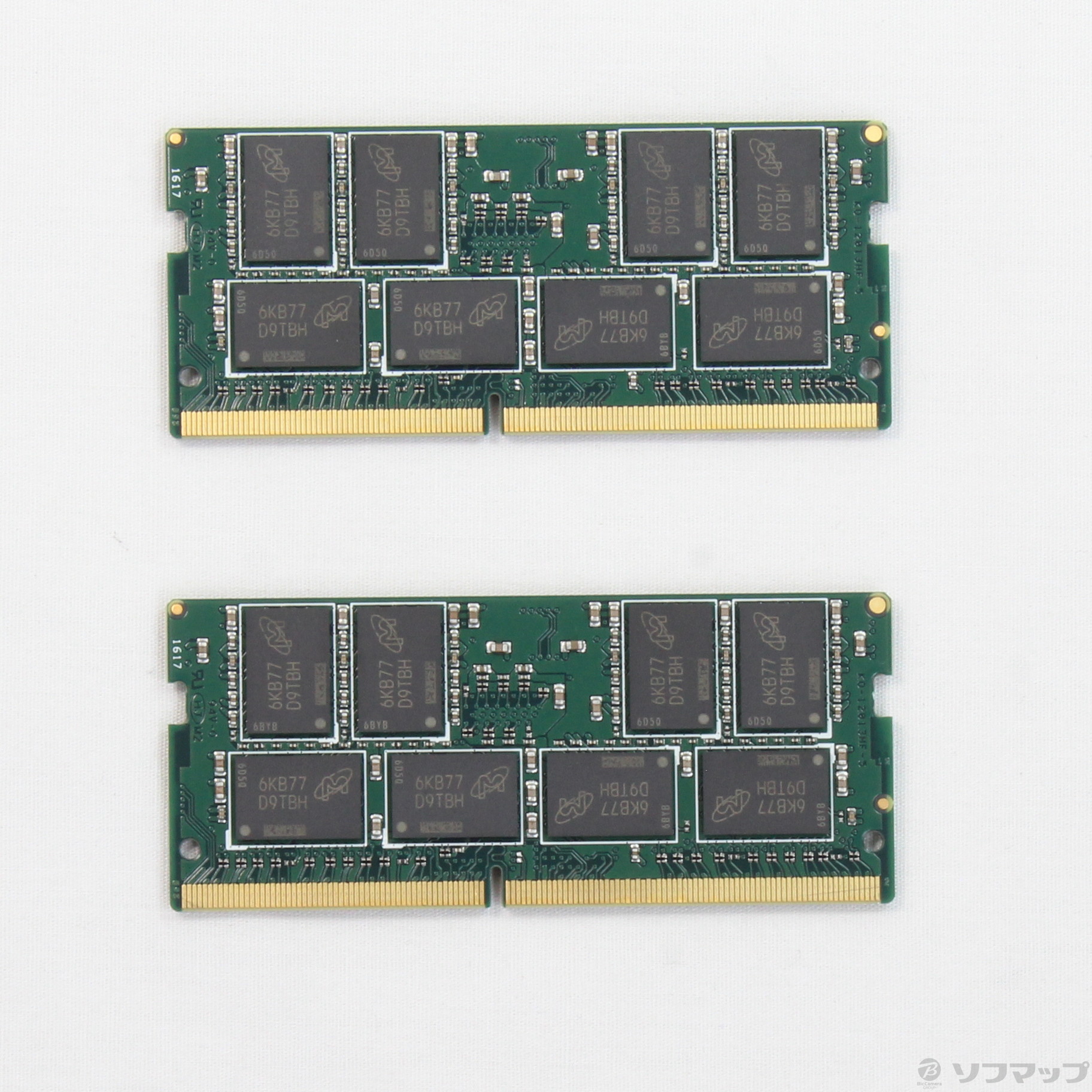 中古】Crucial DDR4-2133 ノート用メモリ 260pin SO-DIMM 2枚組 (16GB