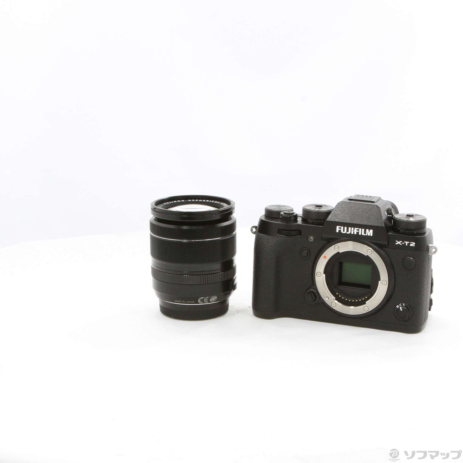中古】FUJIFILM X-T2 レンズキット ブラック FX-T2LK-B [2133030914158 