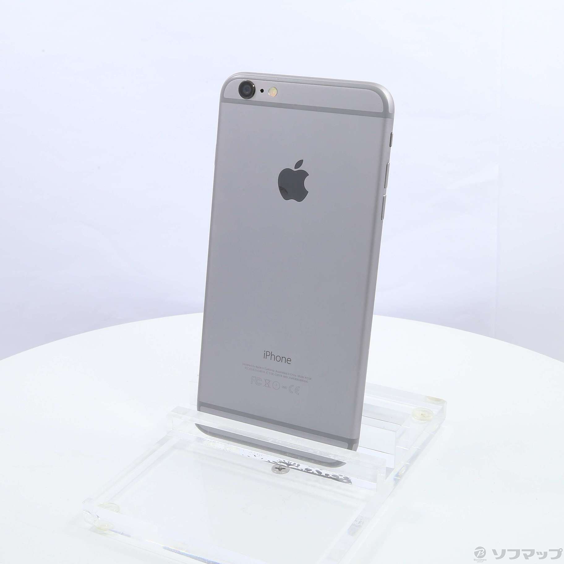 中古品〕 iPhone6 Plus 64GB スペースグレイ MGAH2J／A au｜の通販は