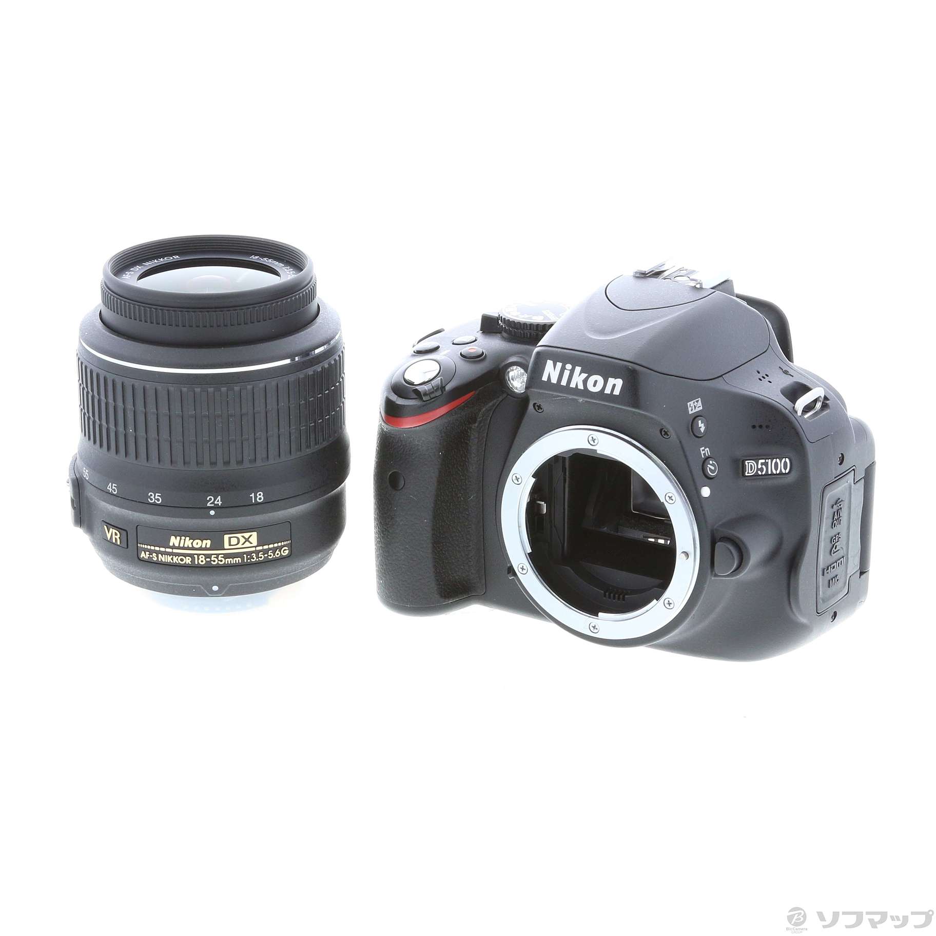 中古】Nikon D5100 18-55 VR レンズキット (1620万画素／SDXC