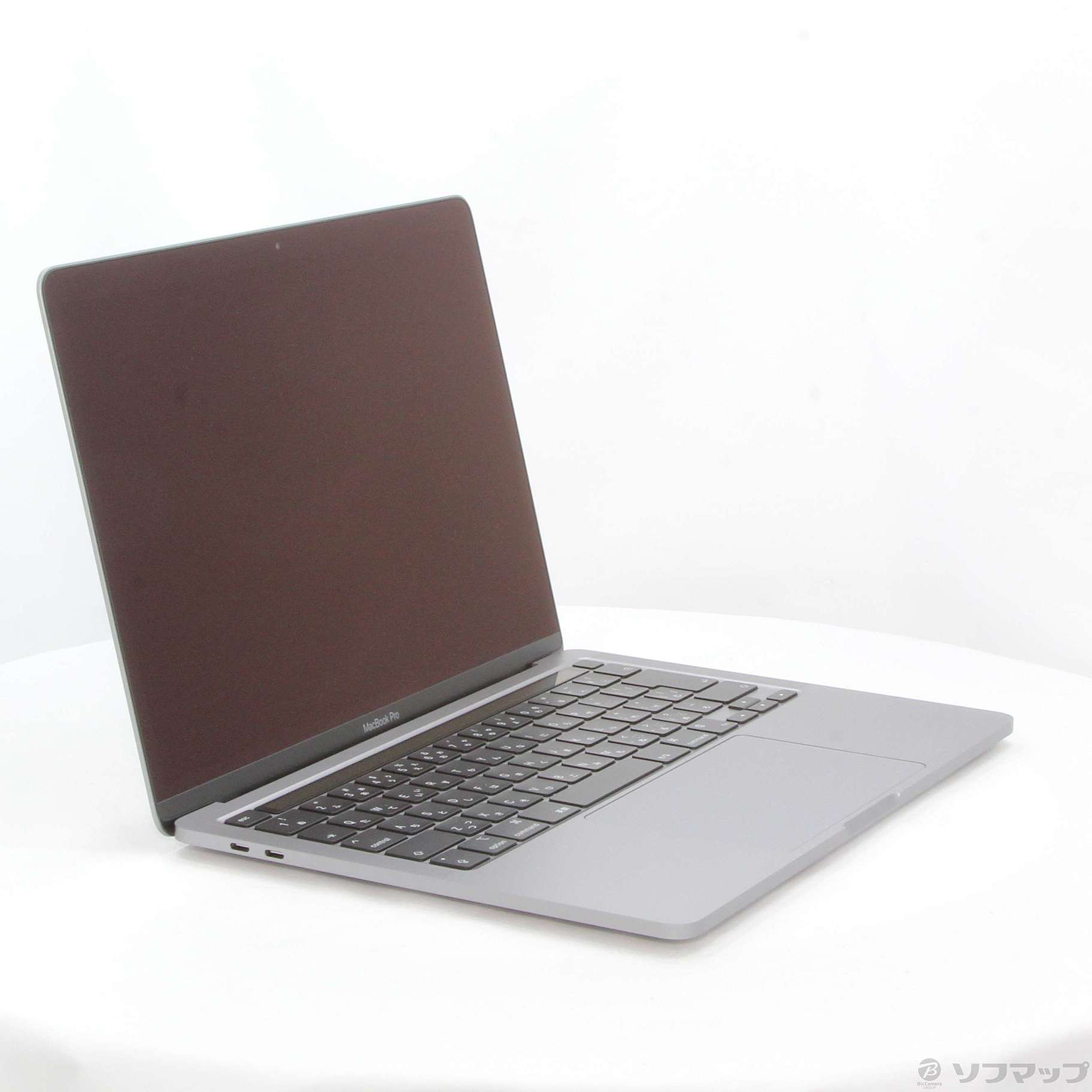 〔展示品〕 MacBook Pro 13.3-inch Late 2020 MYD82J／A Apple M1 8コアCPU_8コアGPU 8GB  SSD256GB スペースグレイ 〔macOS v11.1〕