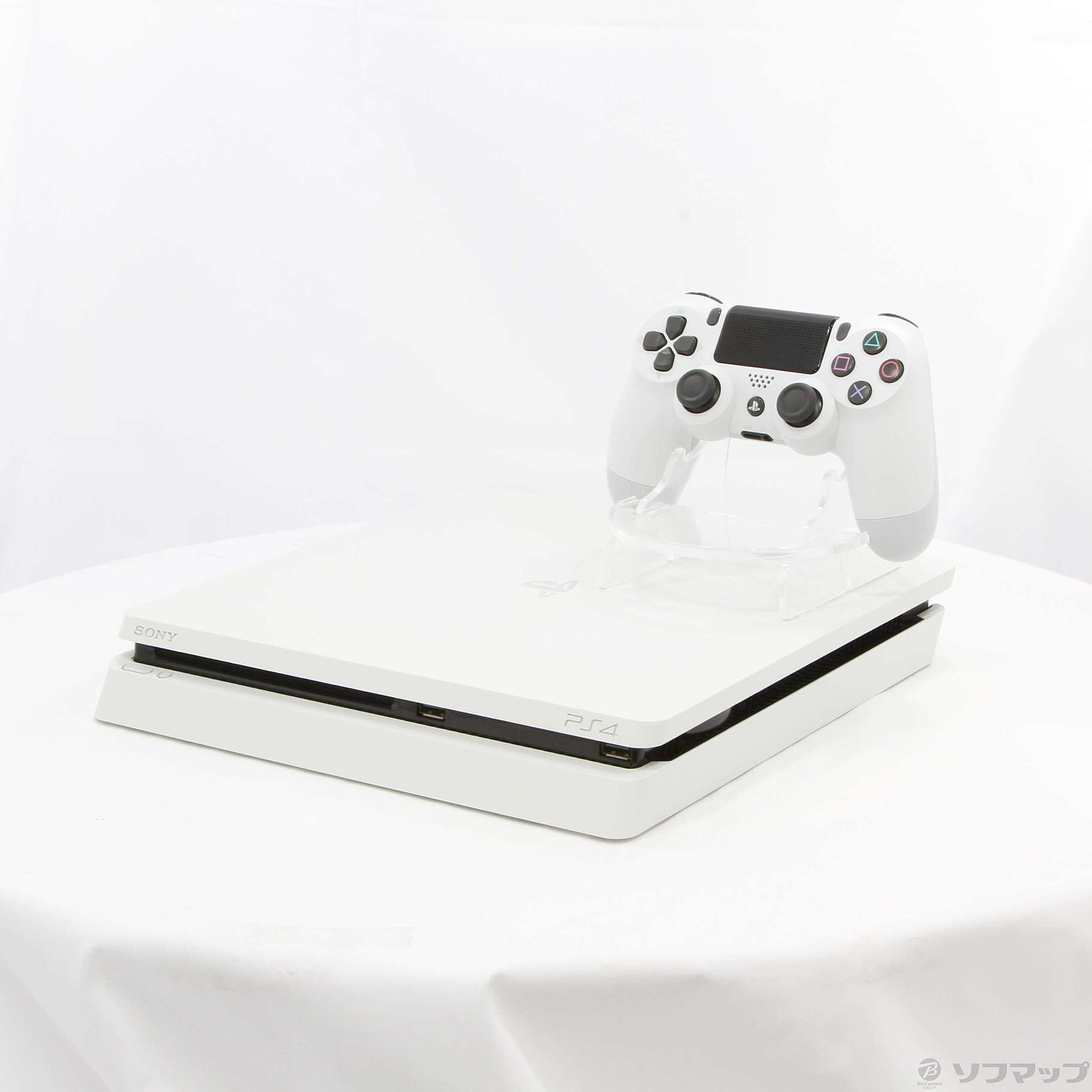中古】PlayStation 4 グレイシャー・ホワイト 1TB CUH-2200BB02 