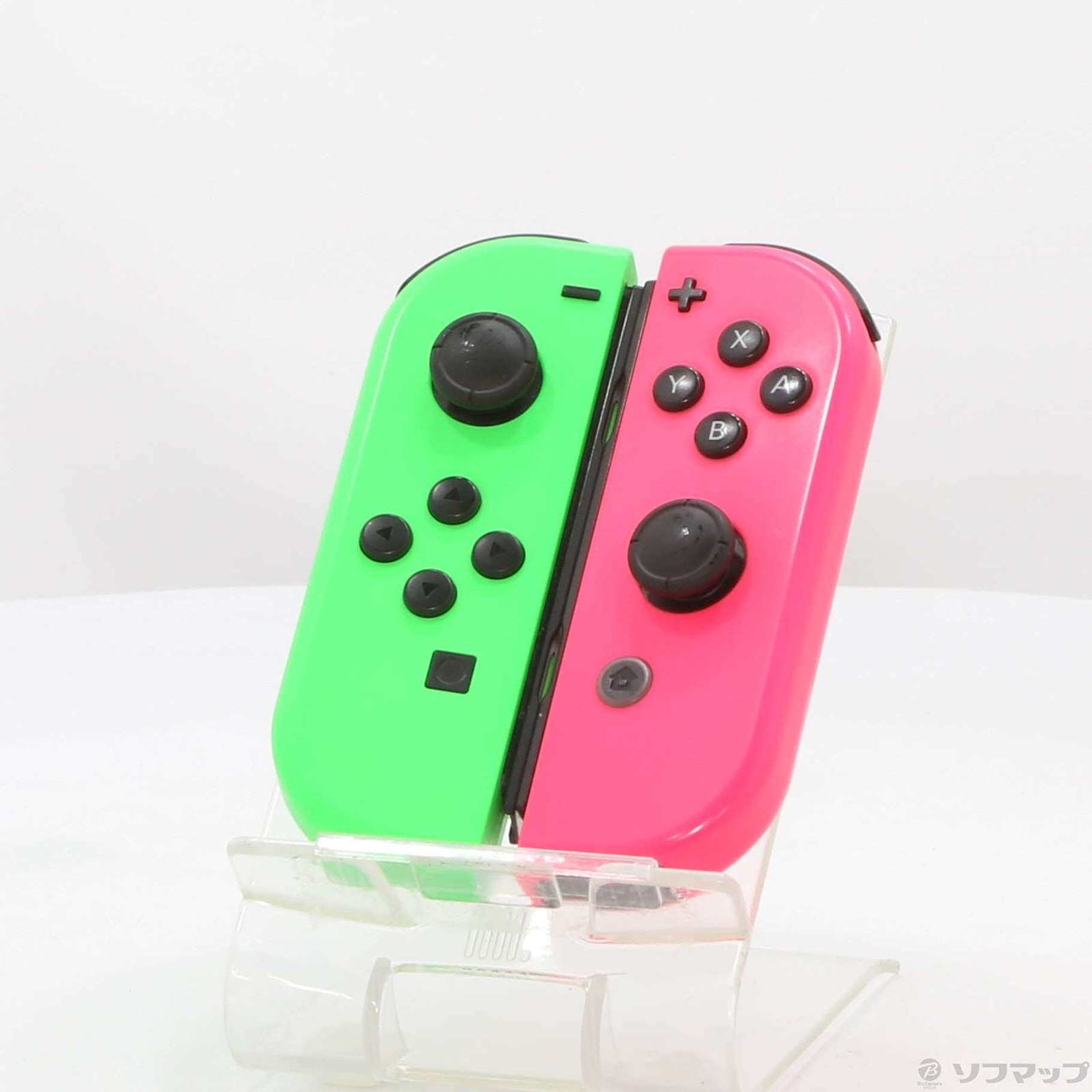 Nintendo Switch - 中古Nintendo joy-con ネオングリーン&amp;ネオンピンク Nintendo Switch - Nintendo Switch ジョイコン ネオングリーン