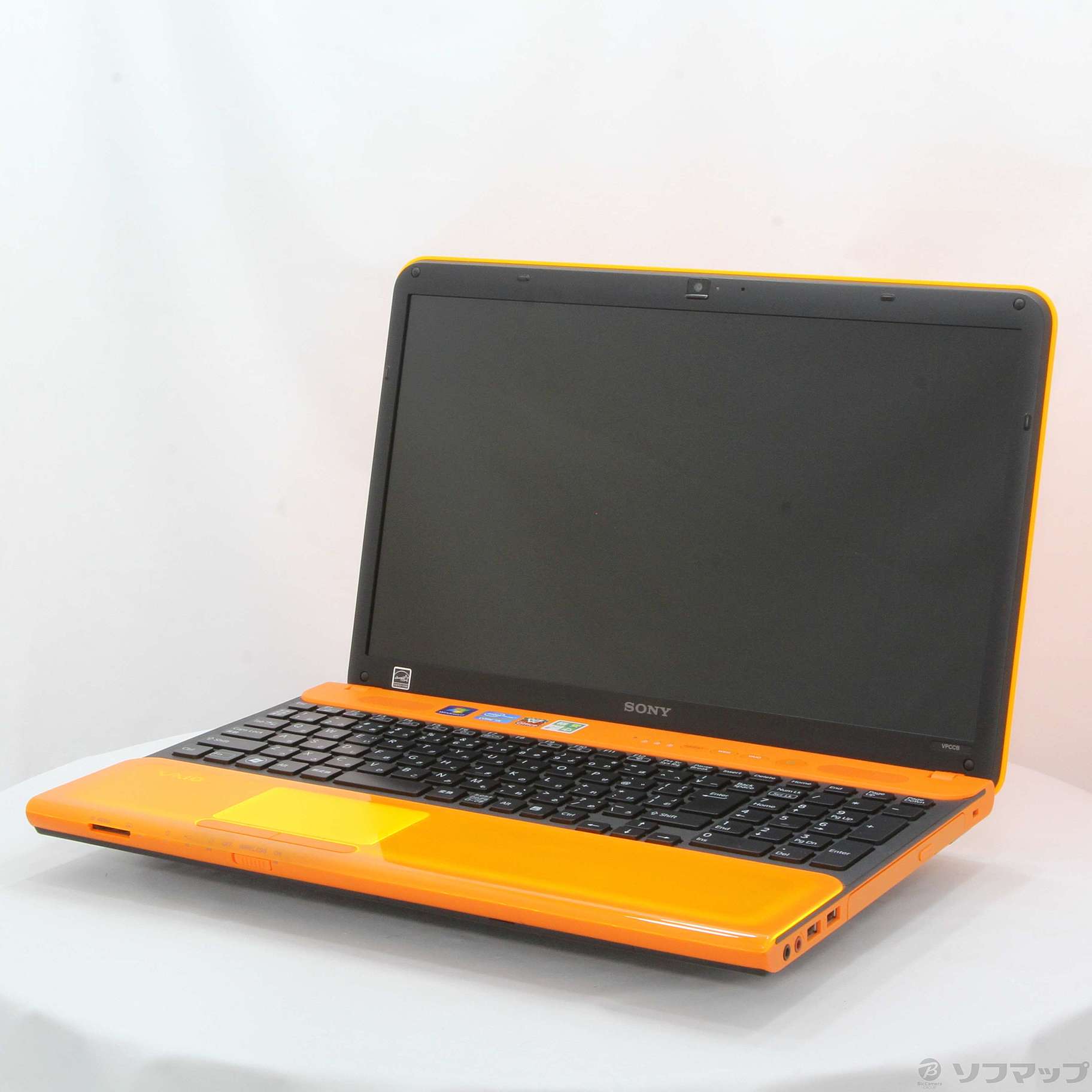 中古】格安安心パソコン VAIO C VPCCB28FJ／D オレンジ [2133031007828