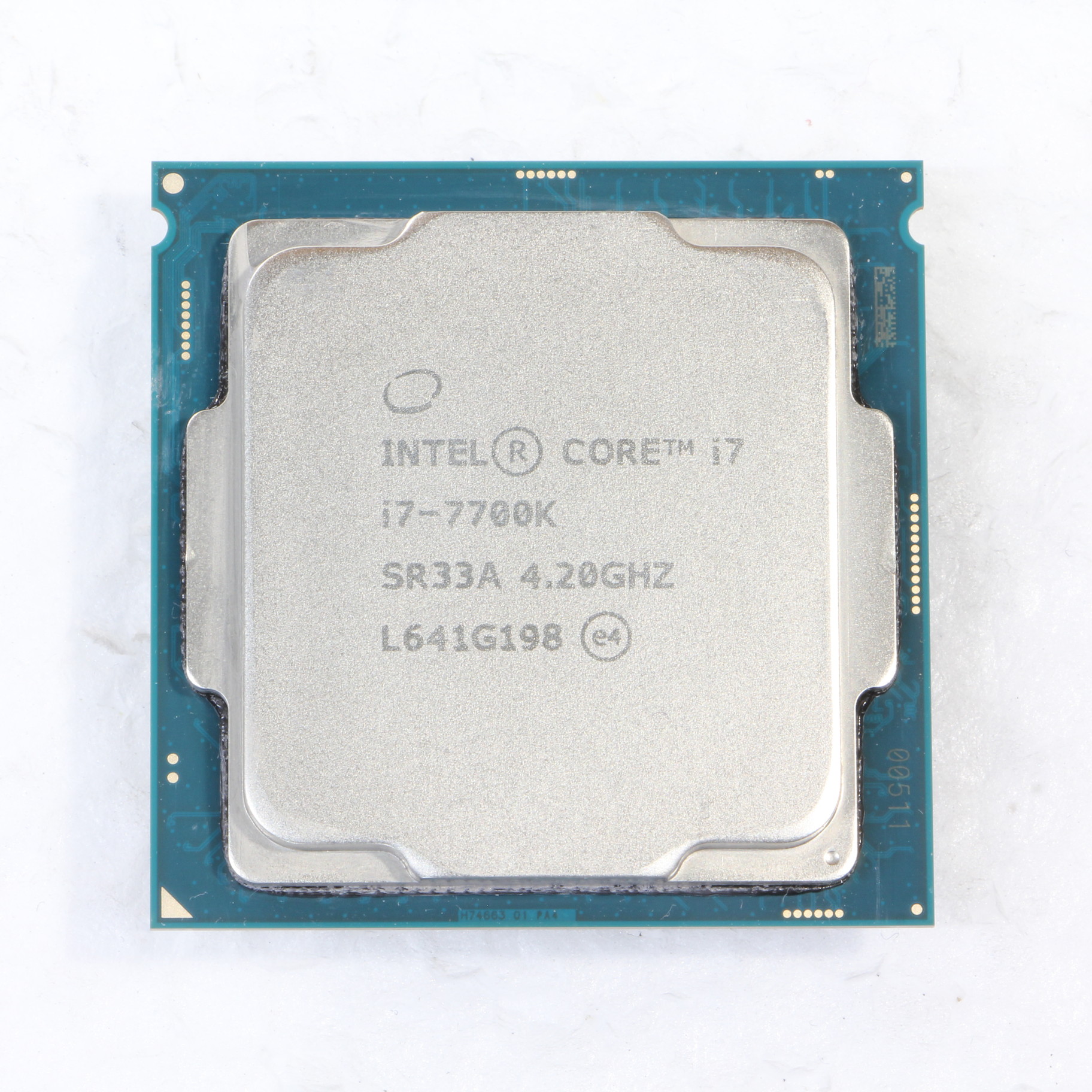 正規品 4,2 Intel Core GHz 〔中古〕インテル® i7 7700K【ジャンク 