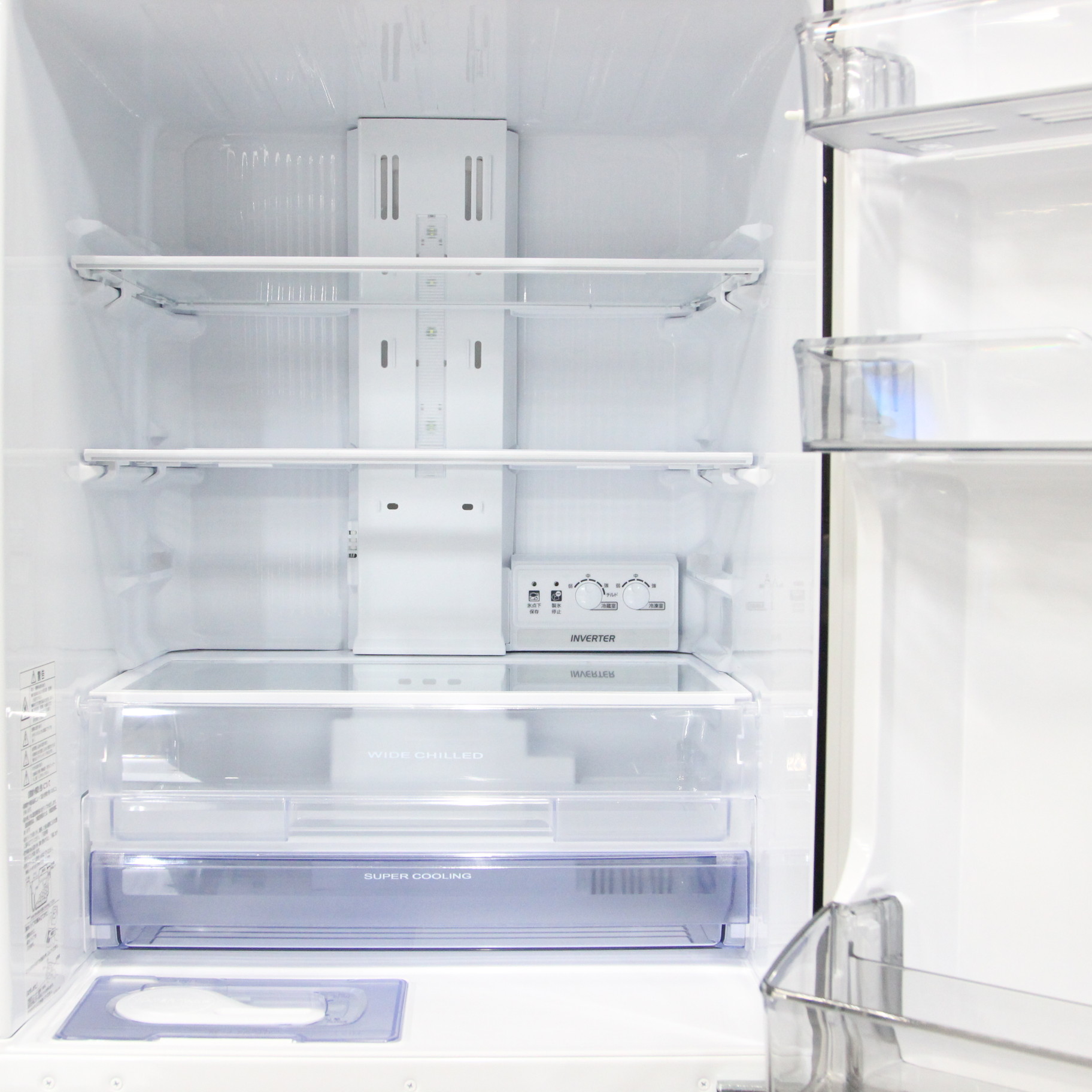 中古】〔展示品〕3ドア冷蔵庫 330L 片開きドア CGシリーズ クリスタル 