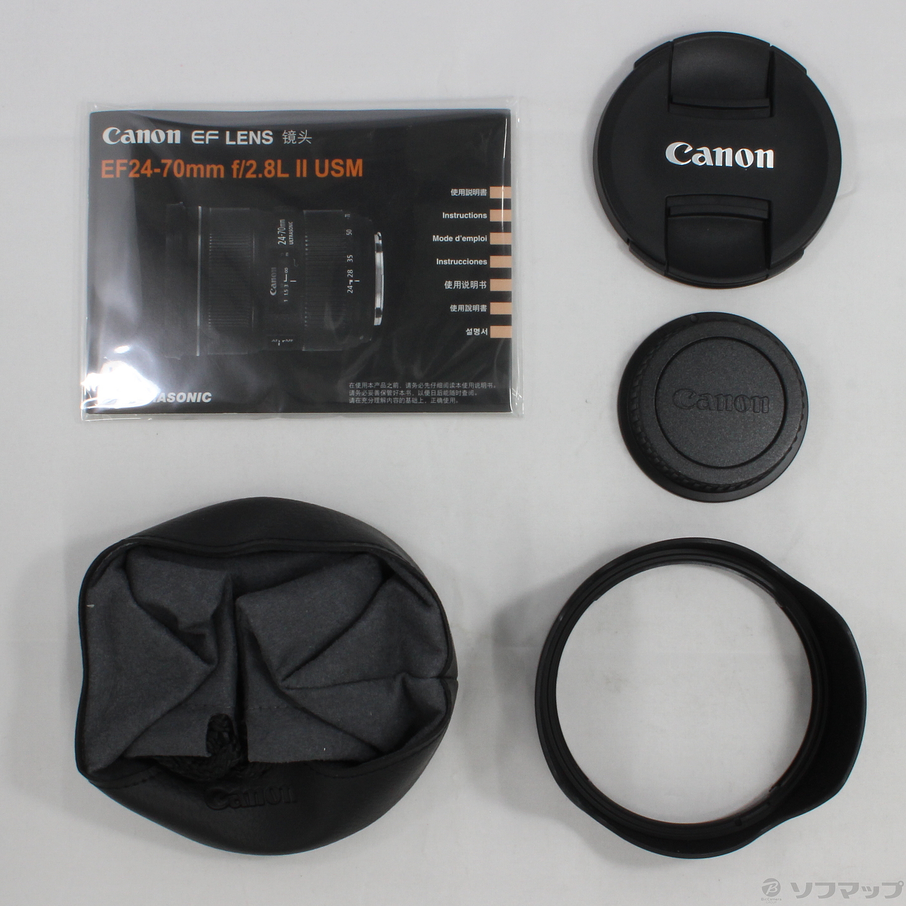 ファッション Canon - USM F2.8L EF24-70 【ジャンク品】Canon レンズ(ズーム)