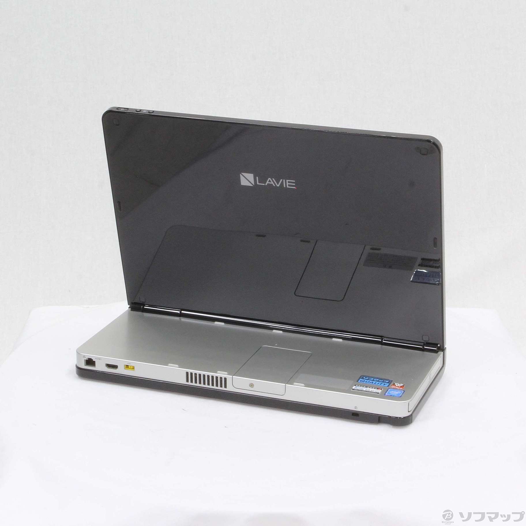 中古】LAVIE Hybrid Frista HF150／CAB PC-HF150CAB ピュアブラック