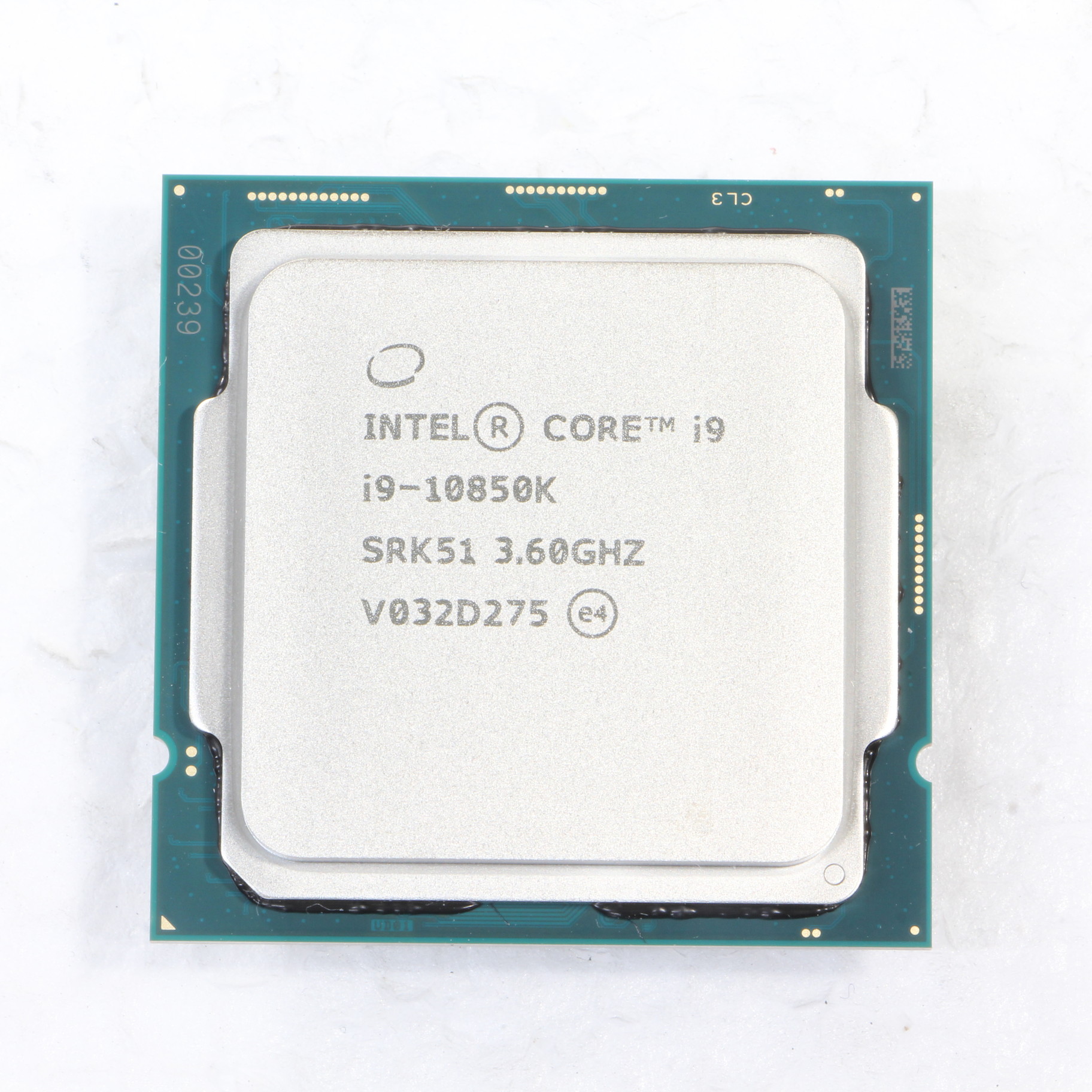 Intel Core i9-10850K　新品