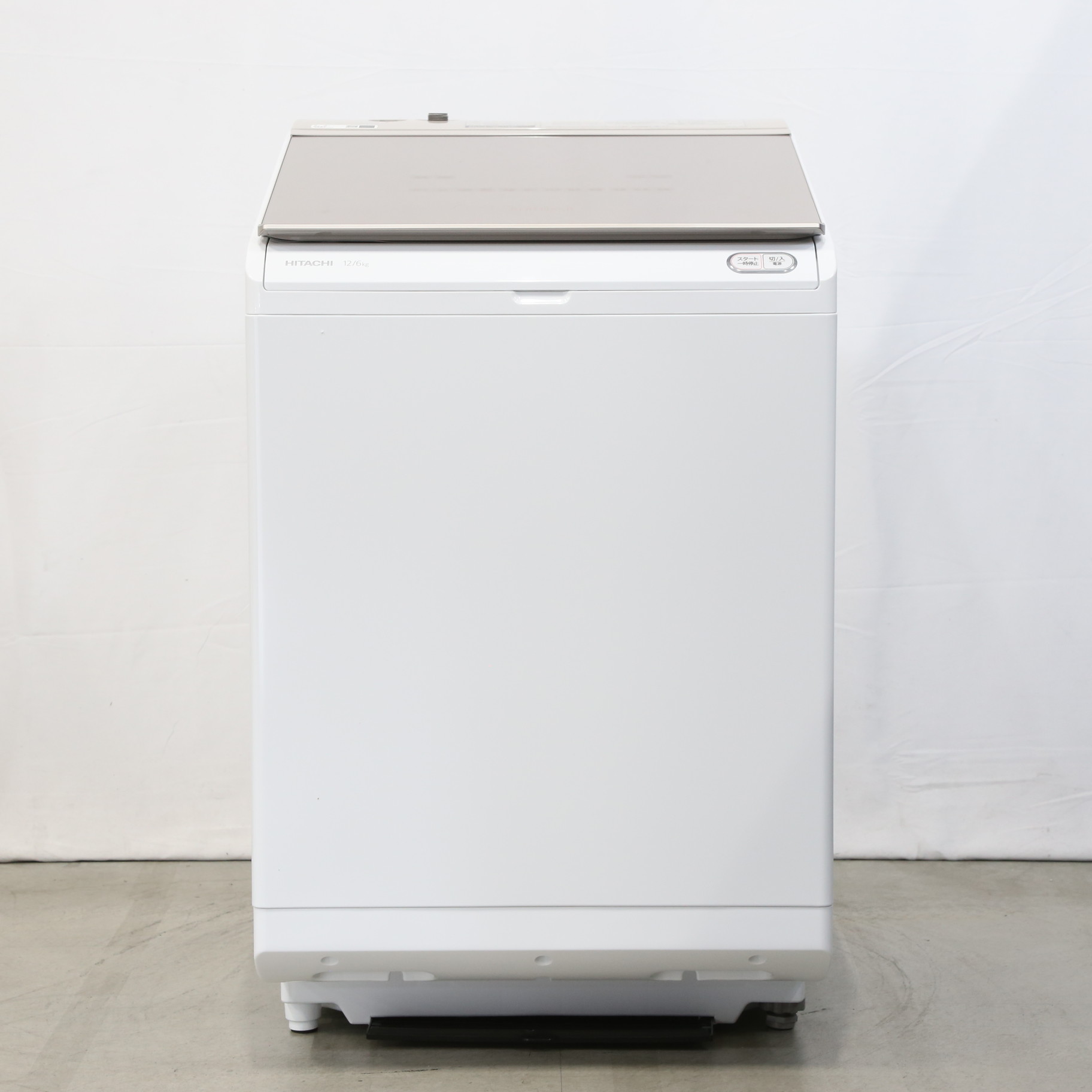 日立電気洗濯乾燥機BW-DKX120F形 特長：使いやすい ： 洗濯乾燥機 ビートウォッシュ BW-DKX120F