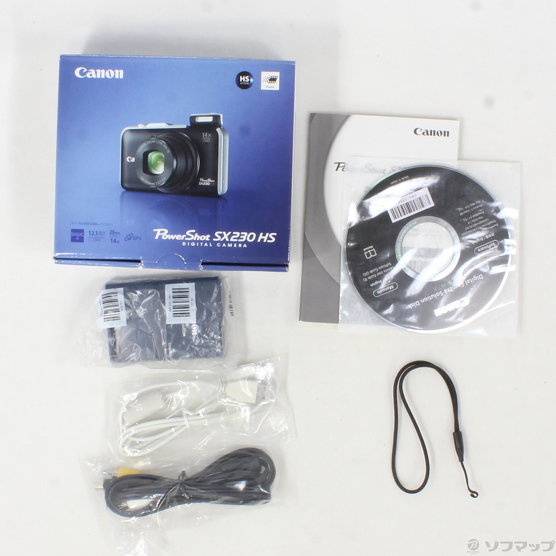中古】PowerShot SX230 HS ブラック [2133031044359] - リコレ 