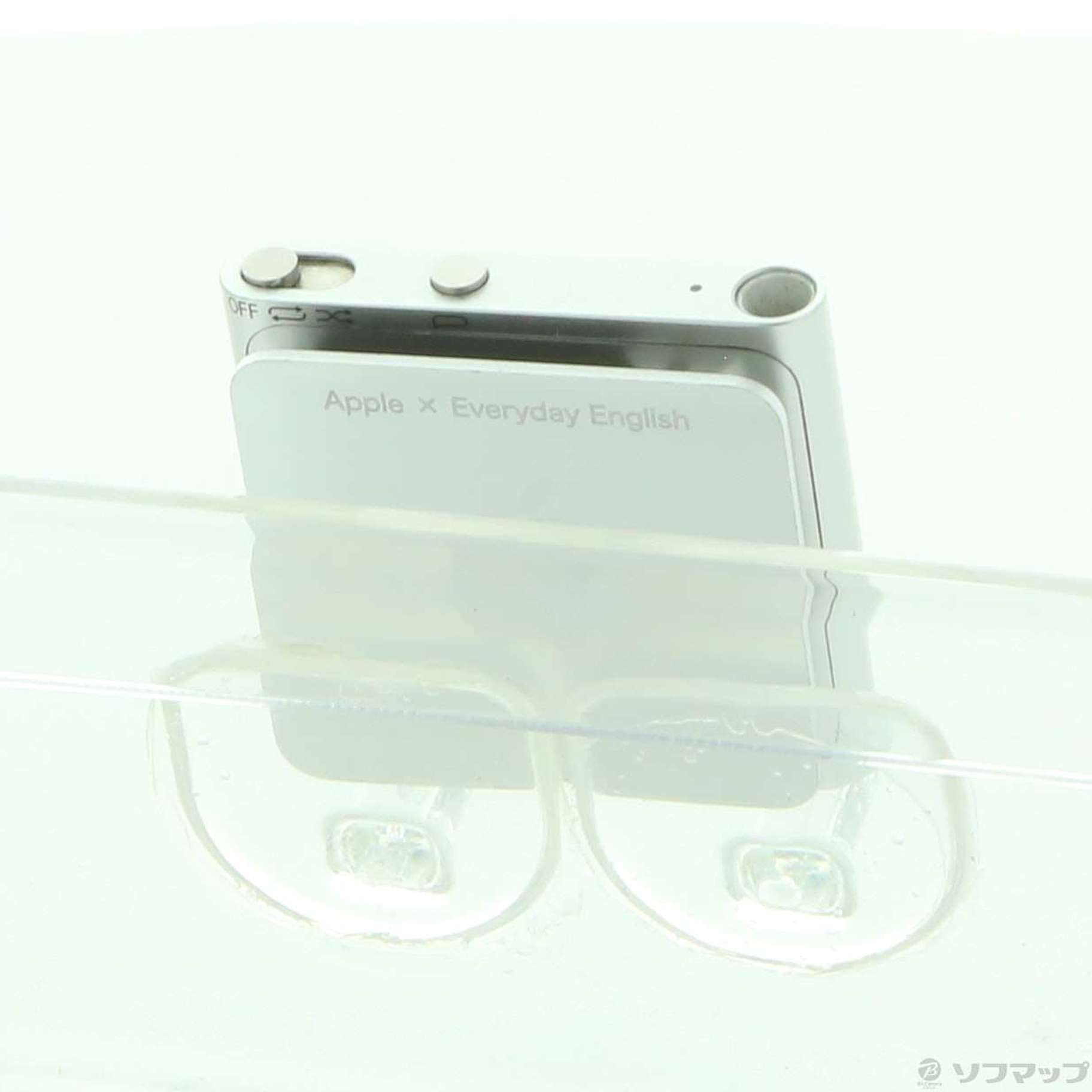 中古】iPod shuffle第4世代 メモリ2GB シルバー MC584J／A
