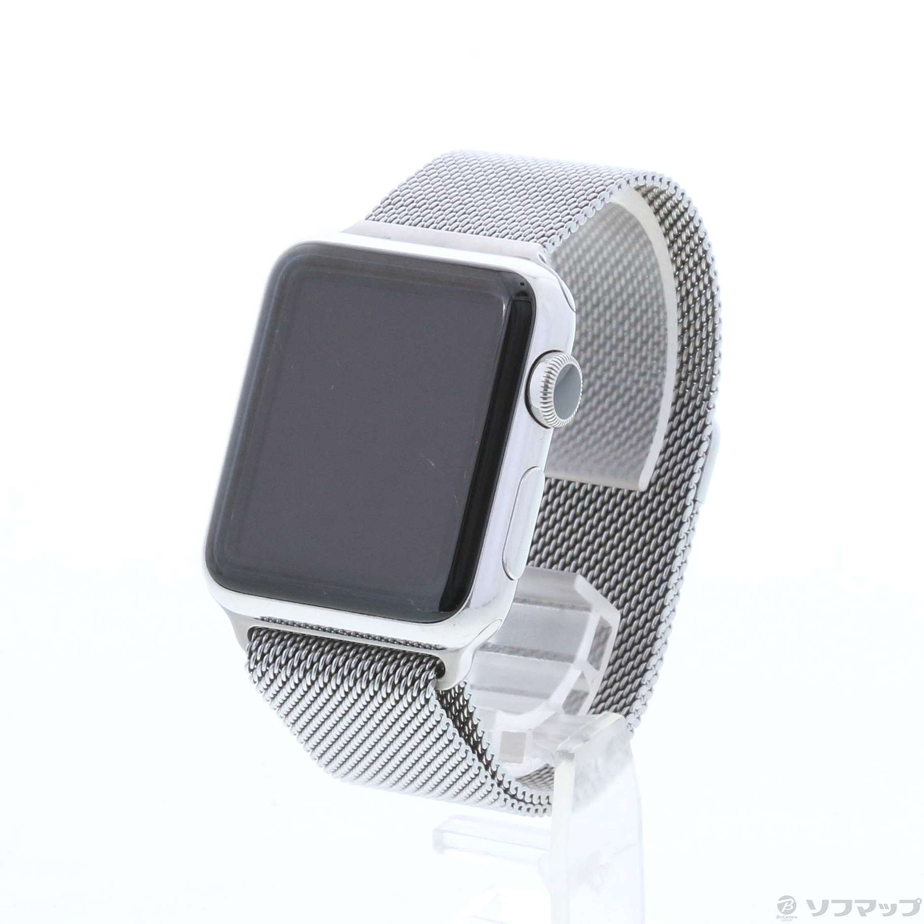 Apple Watch 38mm ステンレススチールケース ミラネーゼループ