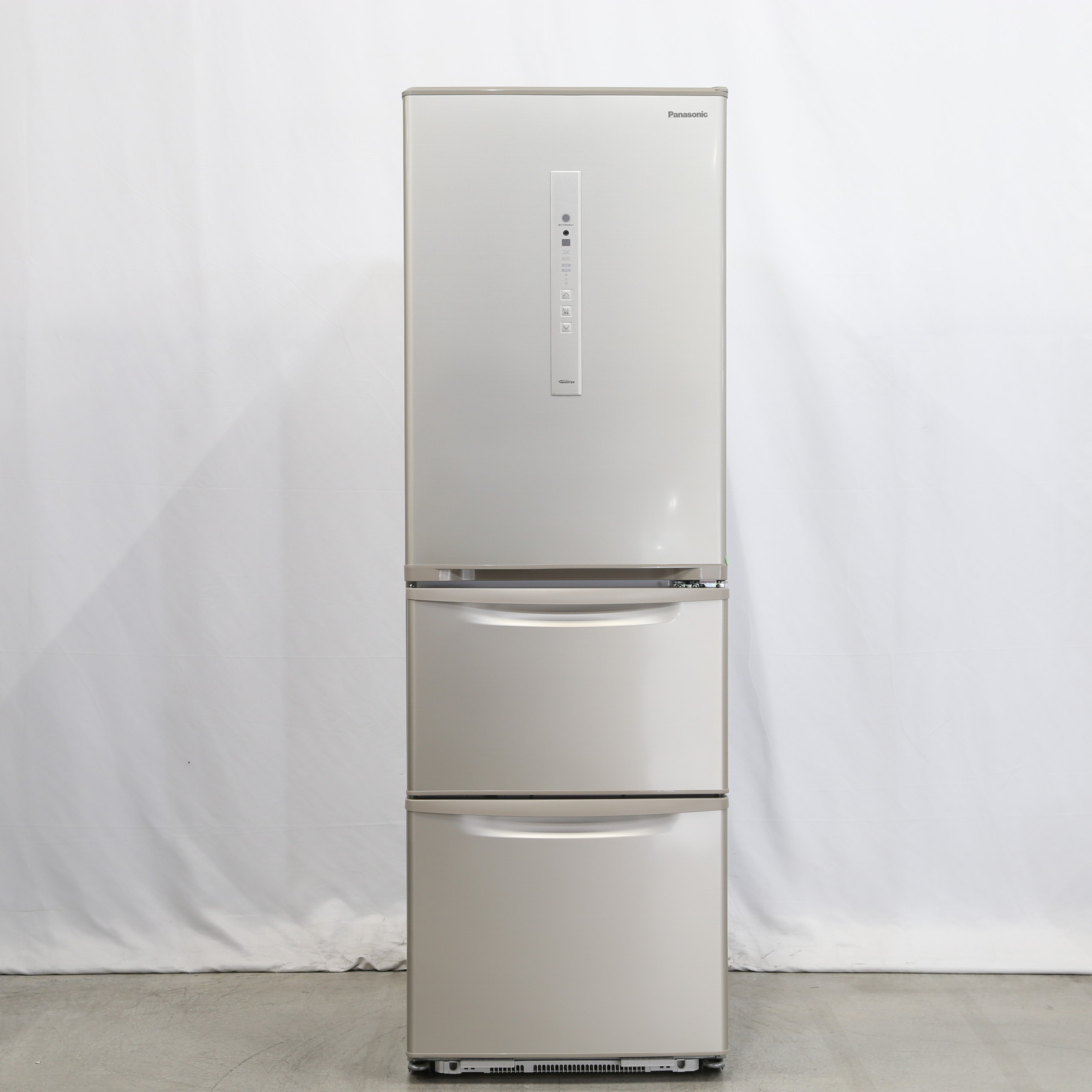 中古】〔展示品〕冷蔵庫 Nタイプ シルキーゴールド NR-C371N-N ［3ドア