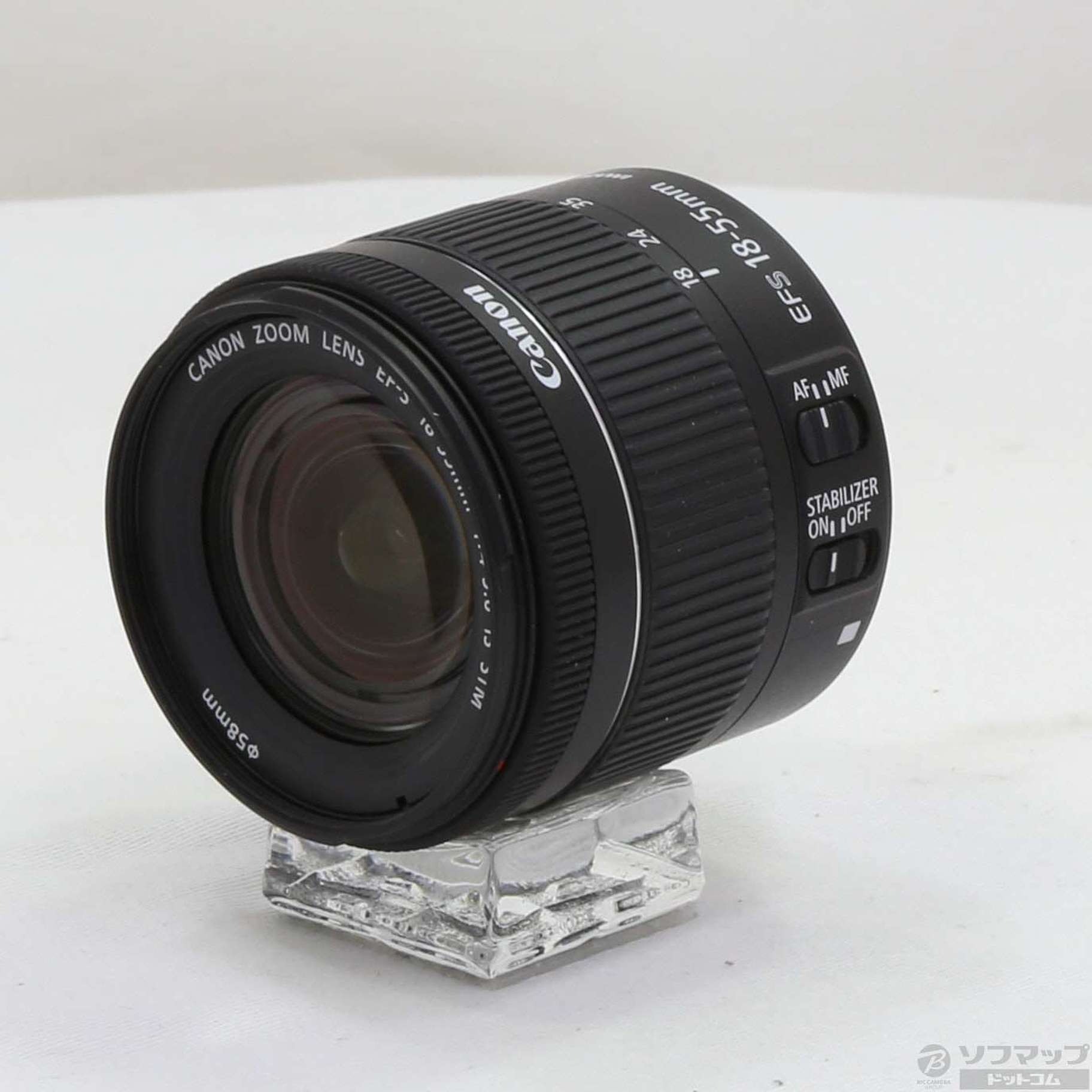 中古】Canon EF-S 18-55mm F4-5.6 IS STM ◇06/16(水)値下げ ...