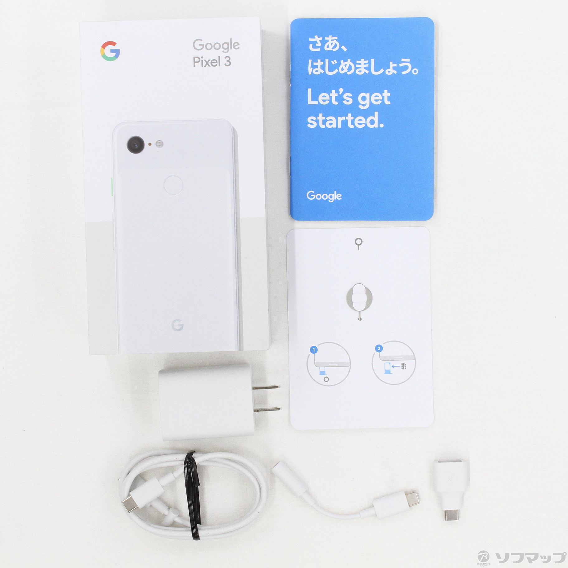Google pixel3 XL ホワイト 128GB SoftBank Pixel3 XL ホワイト 128GB