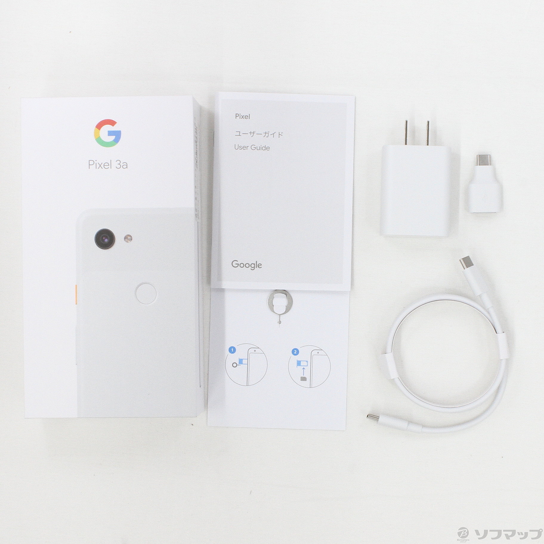 割引クーポン 電子問屋Google Pixel 3a 64GB クリアリーホワイト SIM