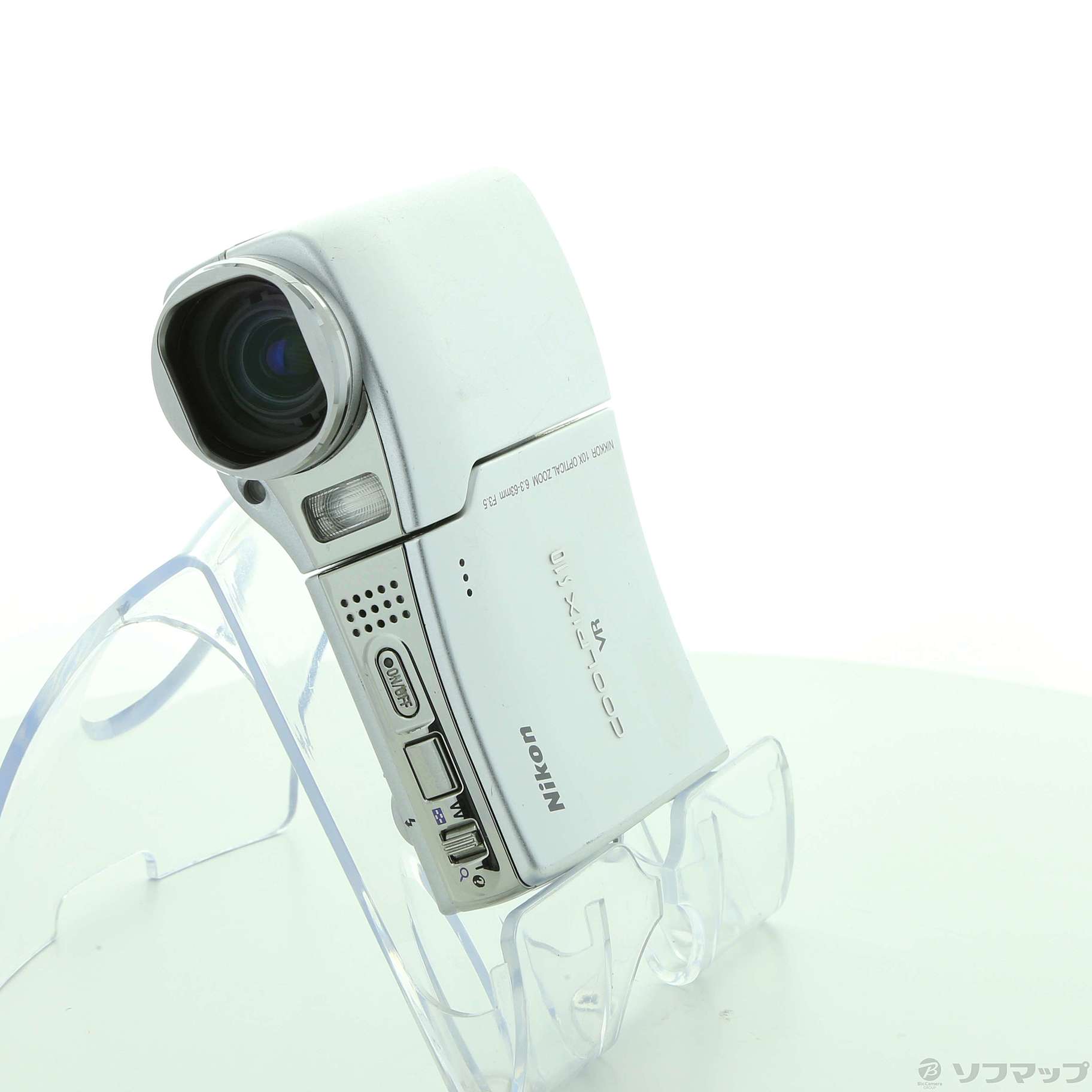 中古】COOLPIX S10 (600万画素／10倍ズーム) [2133031099069] - リコレ