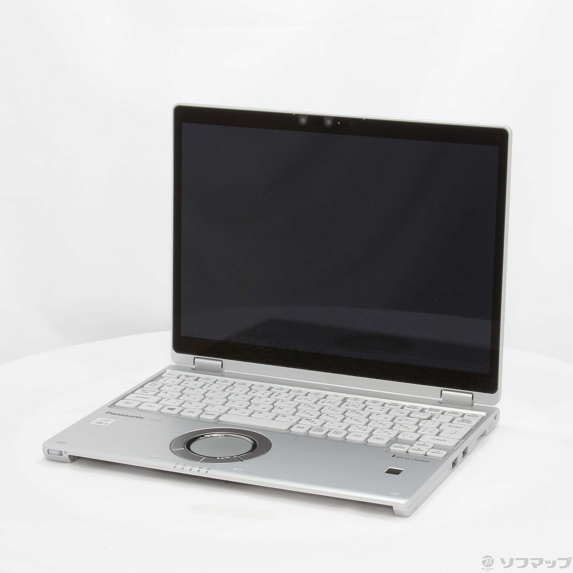 中古】〔展示品〕 Lets note QV9 CF-QV9ADGQR シルバー 〔Windows 10 