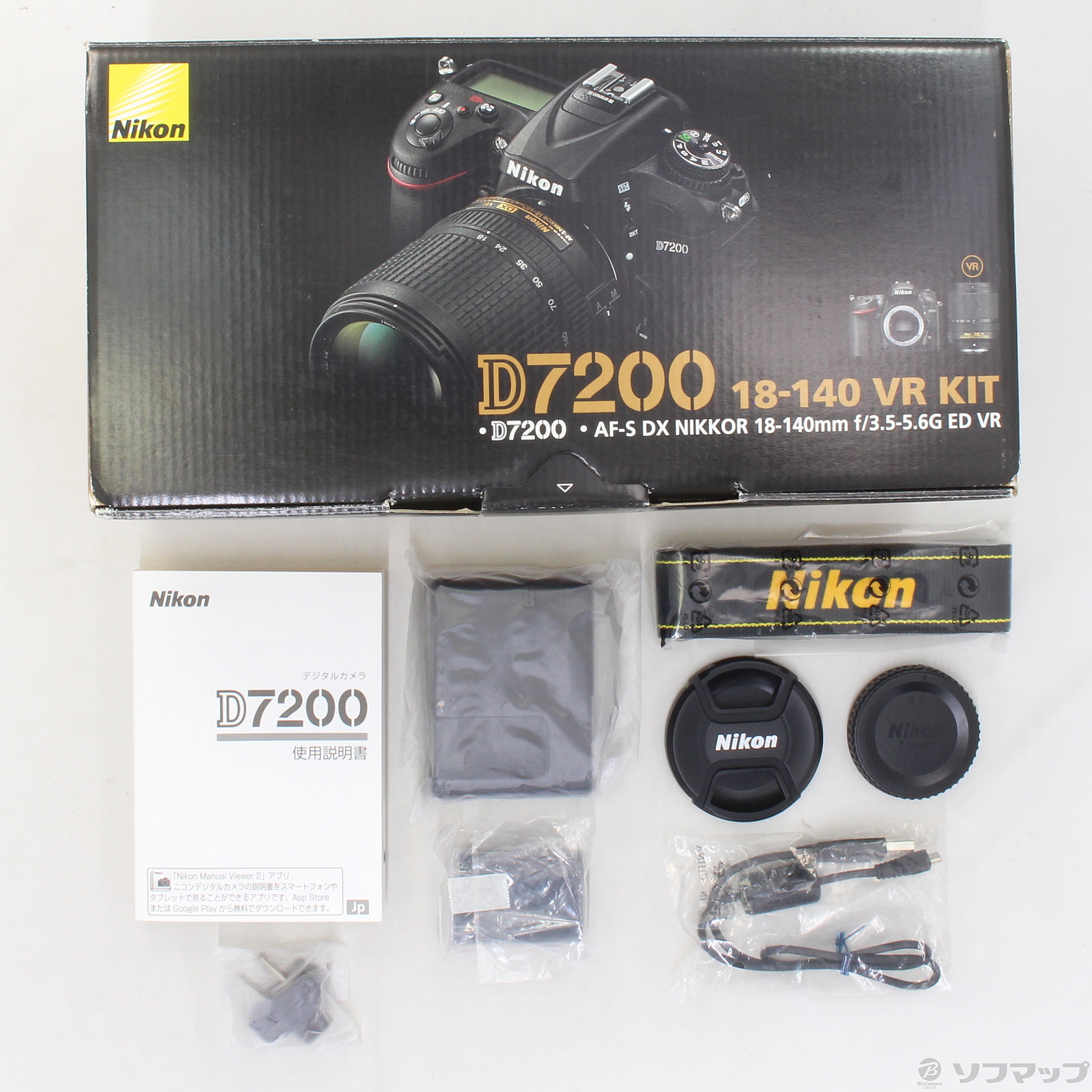 中古】Nikon D7200 18-140 VRレンズキット (2416万画素／SDXC) [2133031113796] -  リコレ！|ビックカメラグループ ソフマップの中古通販サイト