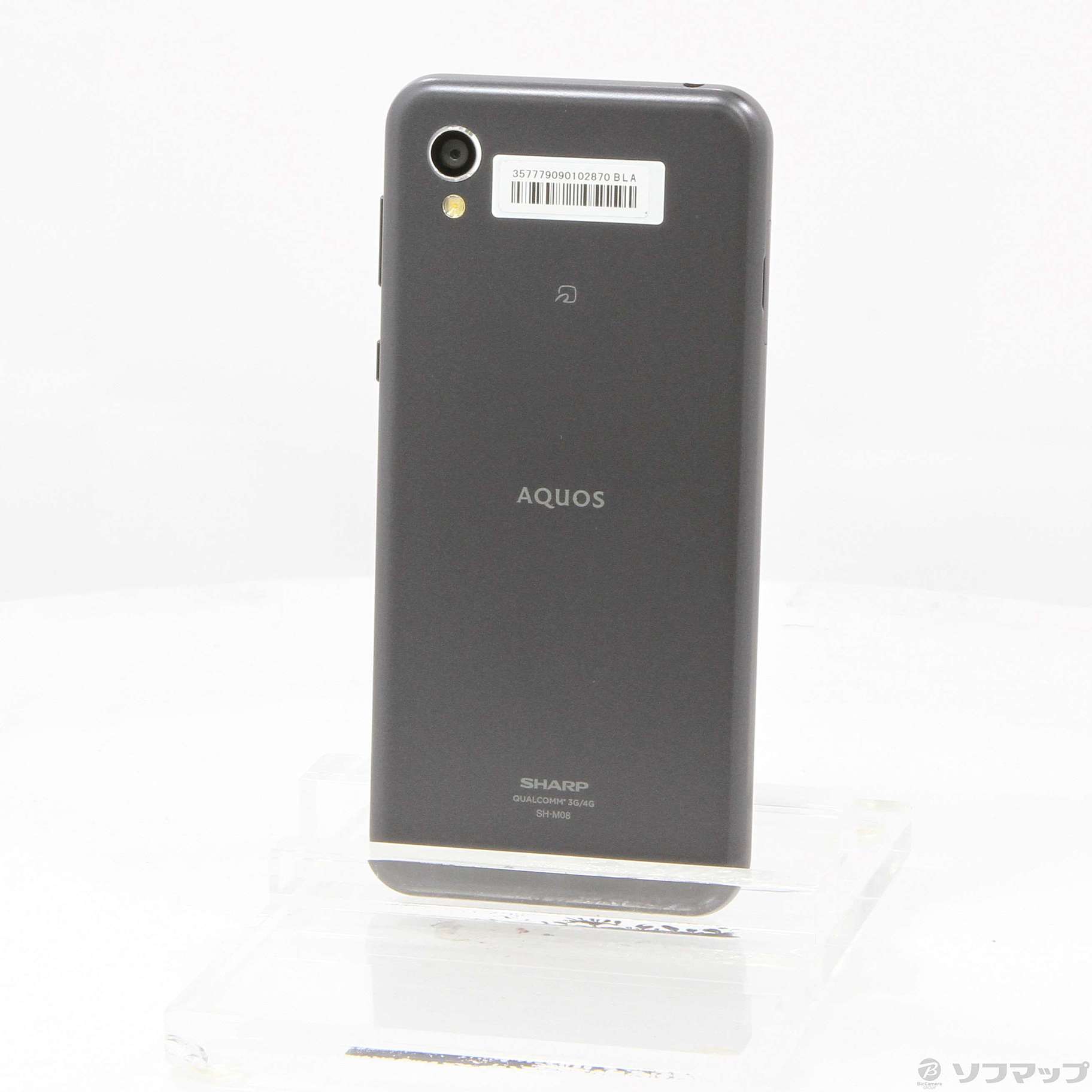 中古】AQUOS sense2 32GB ニュアンスブラック SH-M08 SIMフリー [2133031120404] -  リコレ！|ビックカメラグループ ソフマップの中古通販サイト