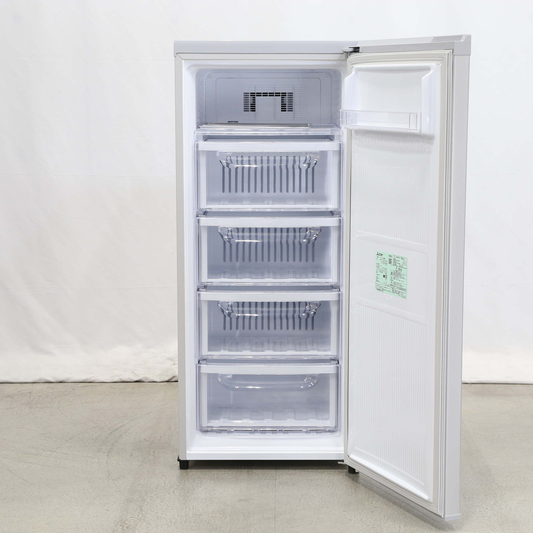 2019年製 MITSUBISHI 三菱電機 冷凍庫 MF-U12D-S - 冷蔵庫