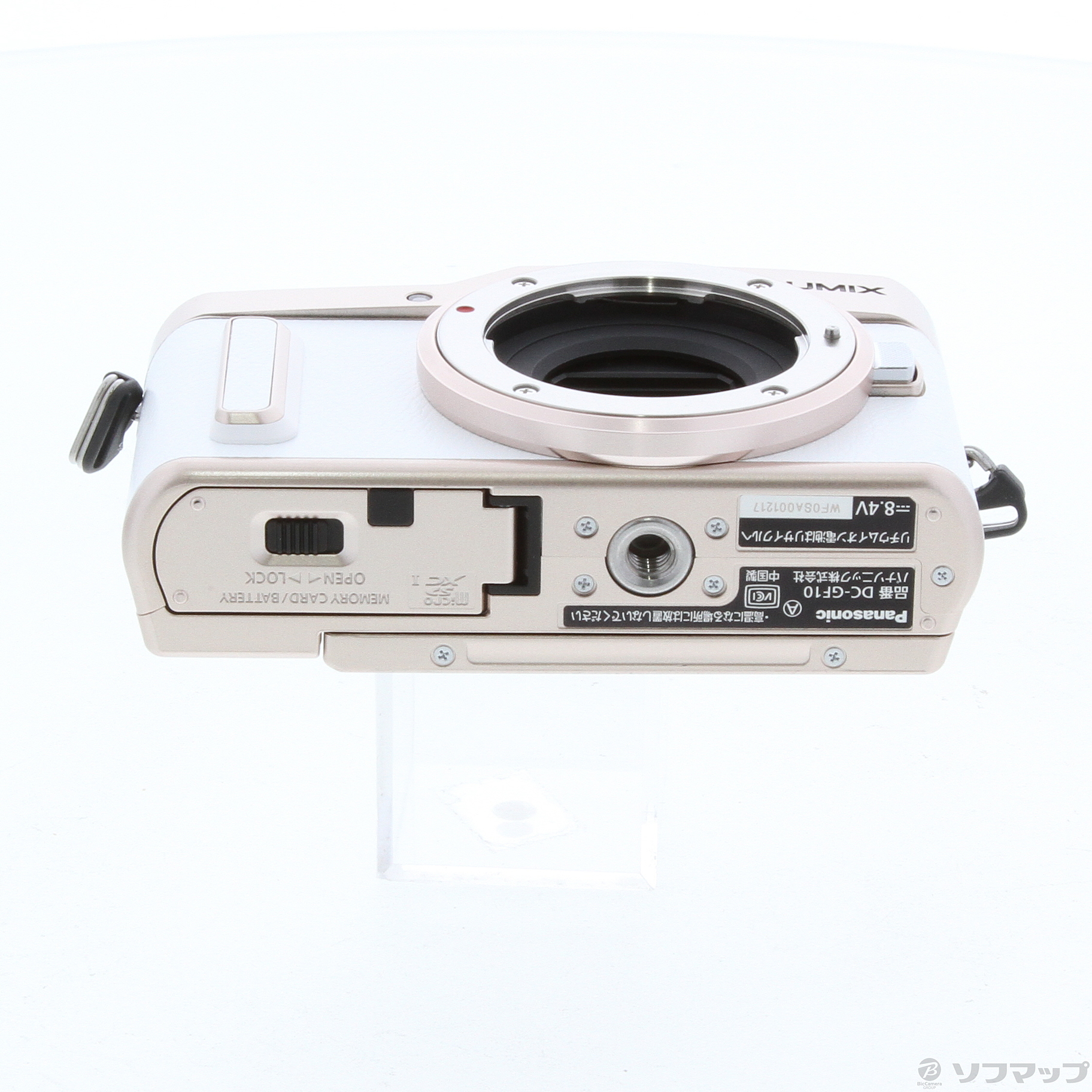 中古】LUMIX DC-GF10 ボディ ホワイト [2133031141065] - リコレ