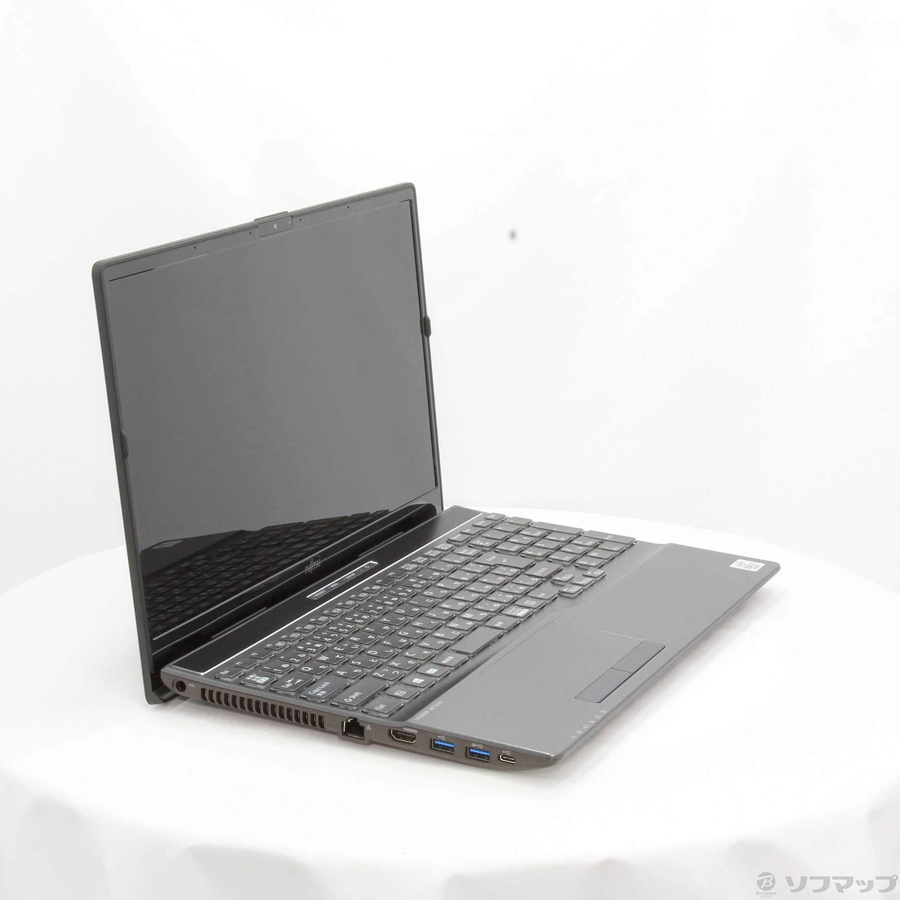 〔展示品〕 LIFEBOOK AH77／E2 FMVA77E2B ブライトブラック 〔Windows 10〕