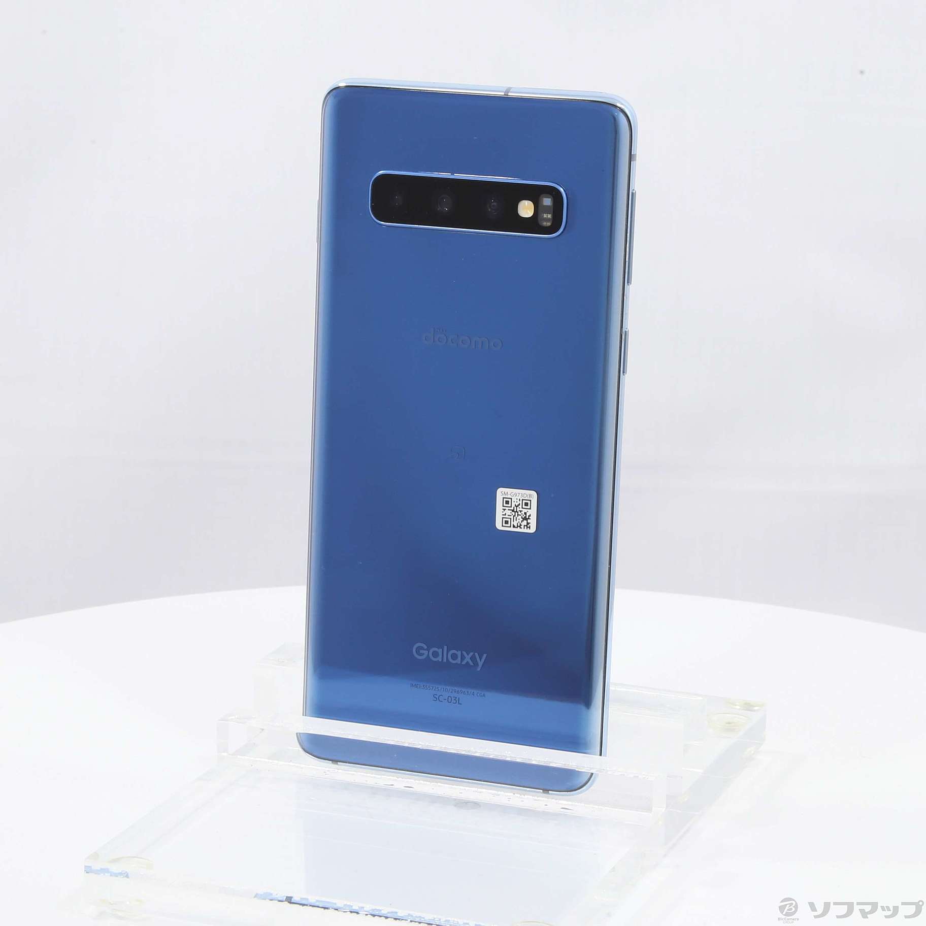 中古】GALAXY S10 128GB プリズムブルー SC-03L docomoロック解除SIM