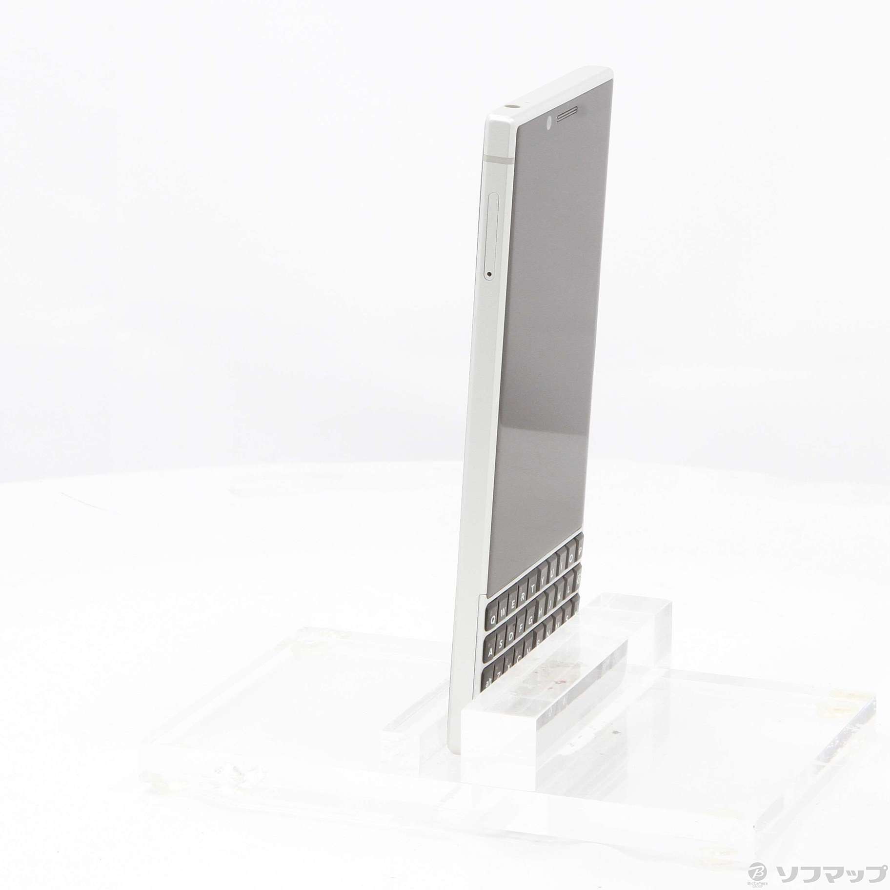 中古】BlackBerry KEY2 64GB シルバー BBF-100-8 SIMフリー