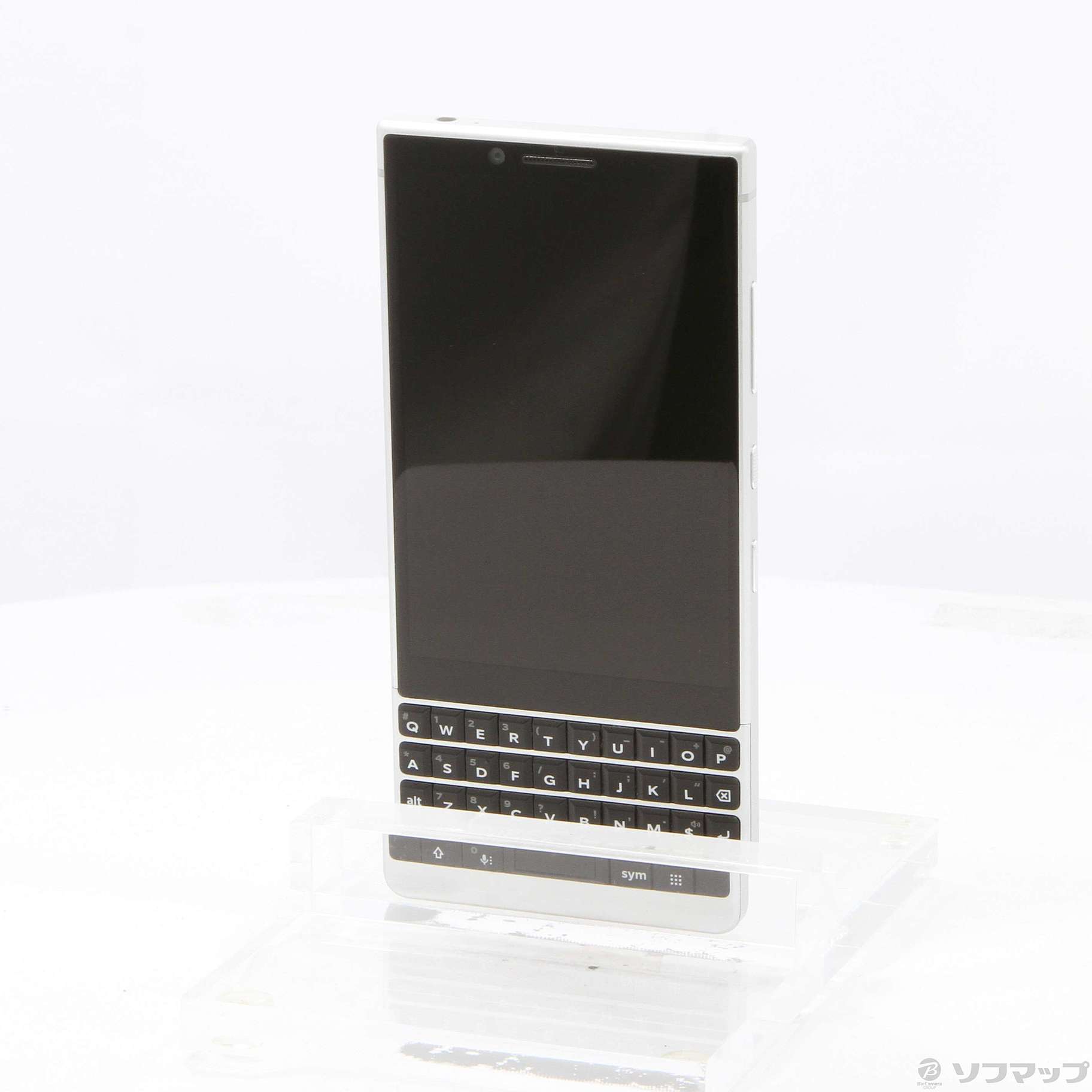 中古】BlackBerry KEY2 64GB シルバー BBF-100-8 SIMフリー [2133031176890] -  リコレ！|ビックカメラグループ ソフマップの中古通販サイト