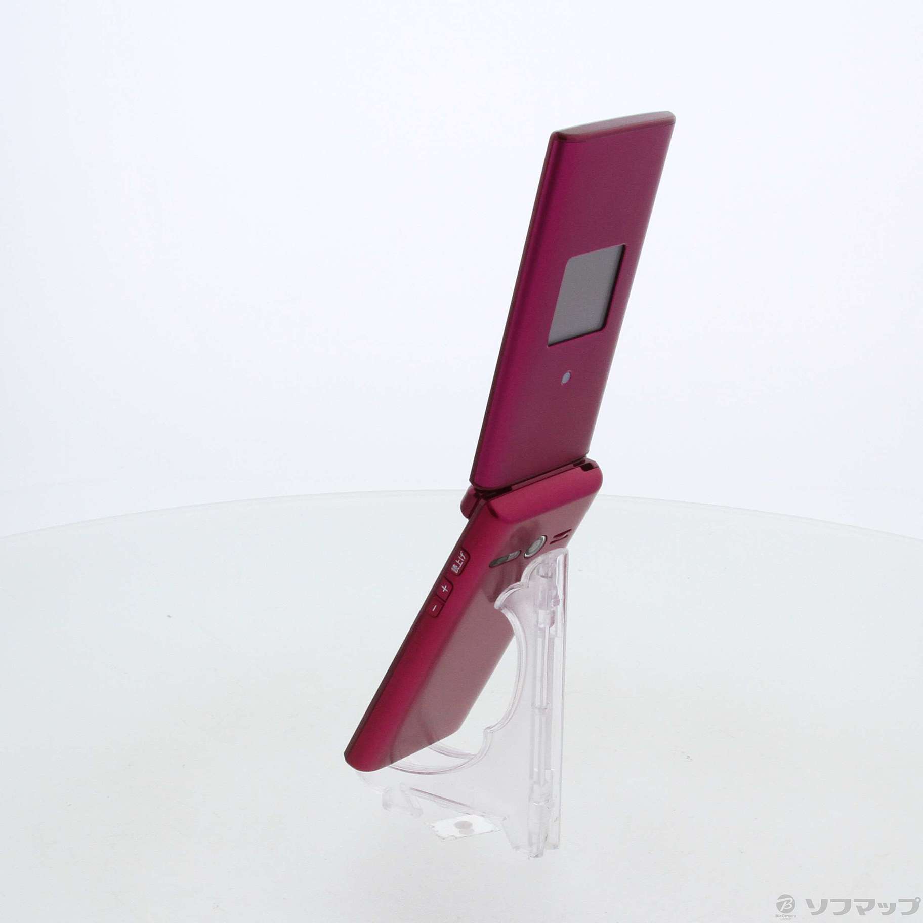 au - KYOCERA かんたんケータイ KYF38 ワインレッド ムスビー｜au 京セラ かんたんケータイ KYF38 ワインレッド 383