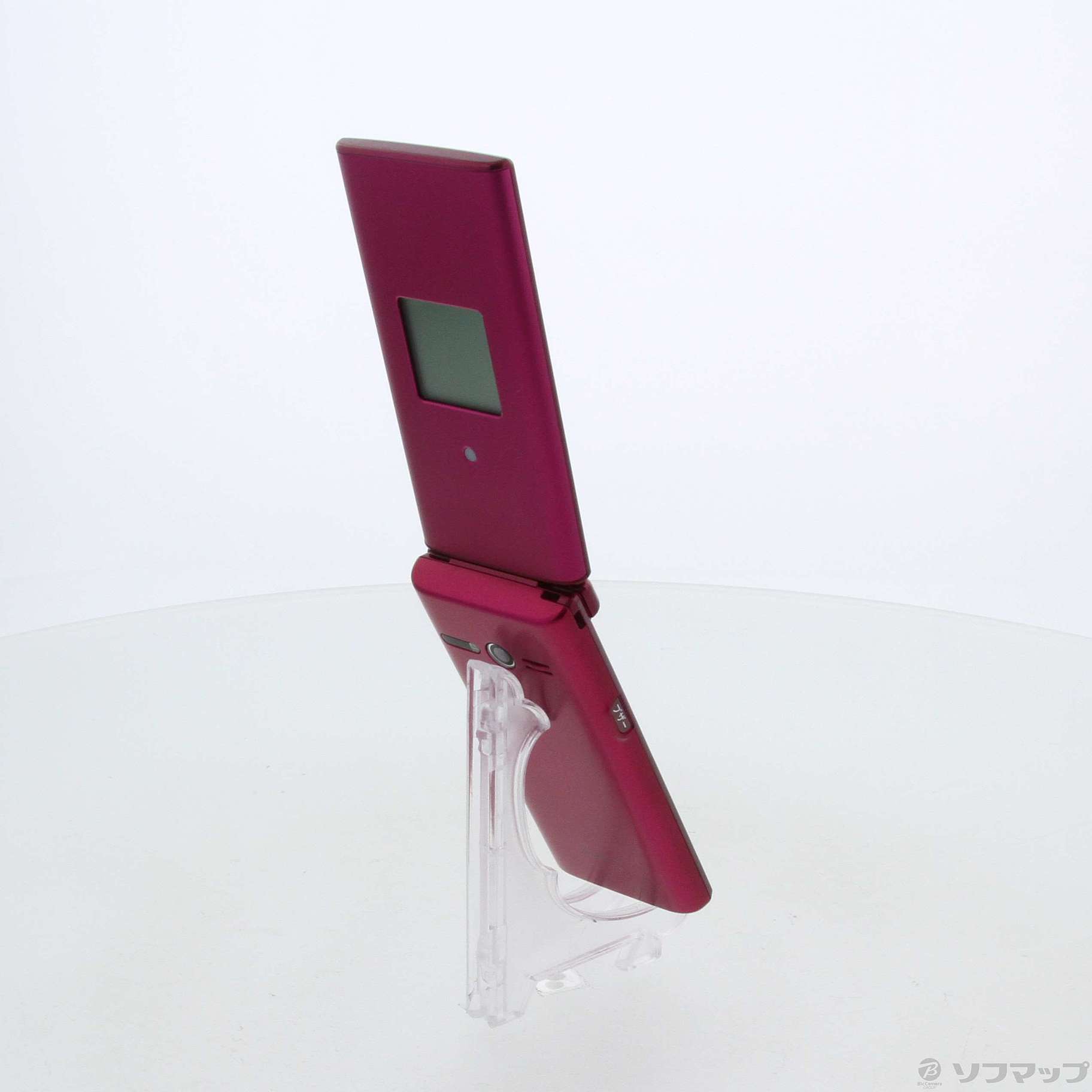 中古】かんたんケータイ KYF38 ワインレッド au [2133031177538