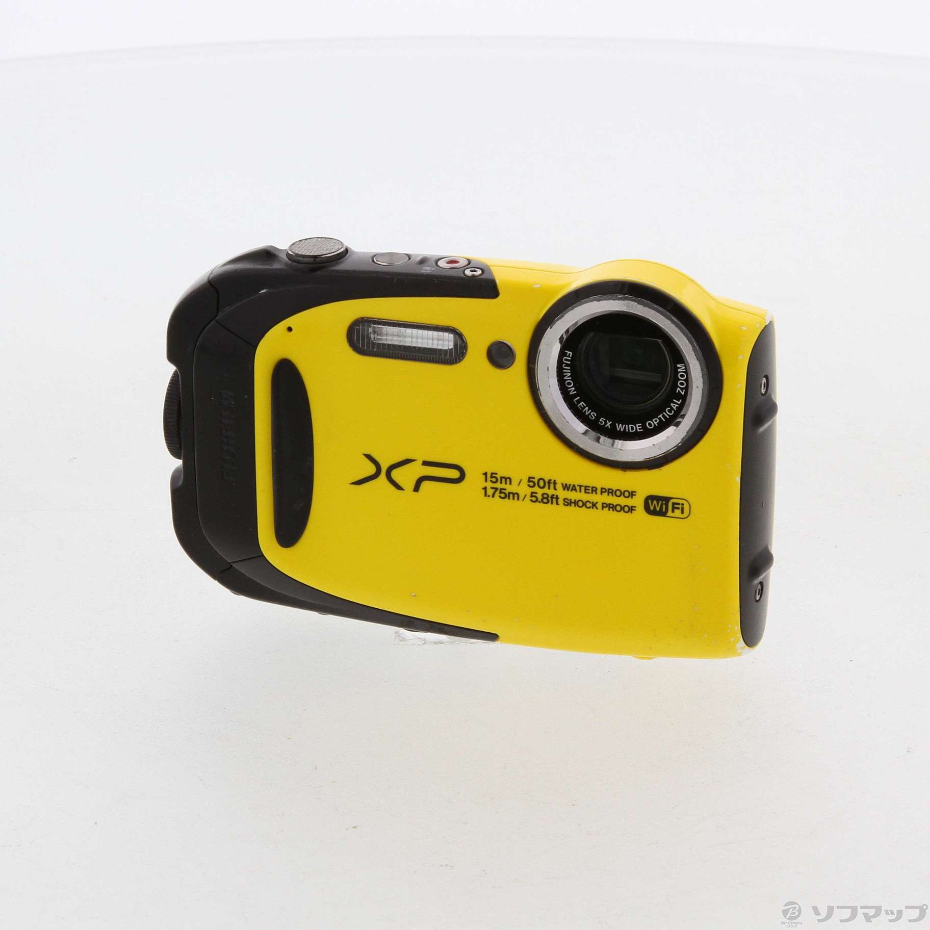 FinePix XP80 Y (1640画素／5倍／防水／イエロー／SDXC)