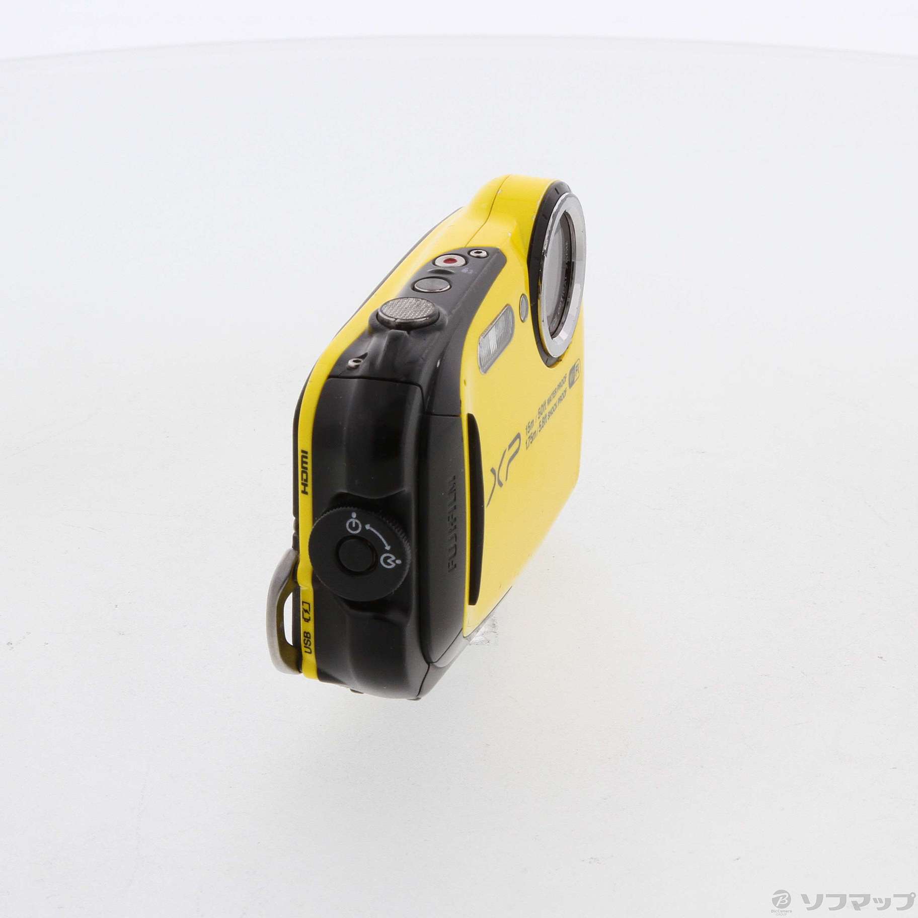 中古】FinePix XP80 Y (1640画素／5倍／防水／イエロー／SDXC