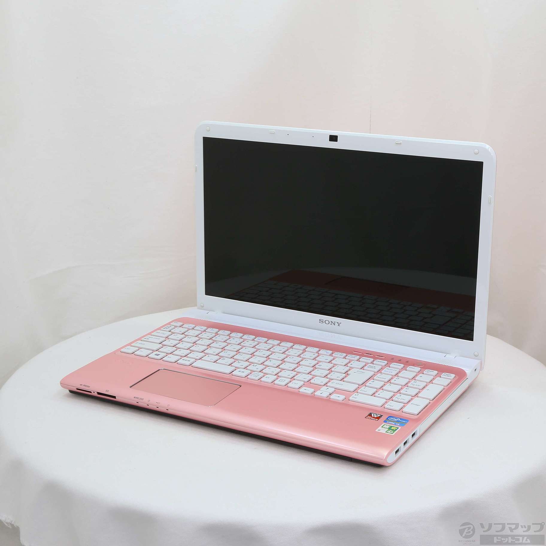 格安安心パソコン VAIO E SVE15136CJP ピンク