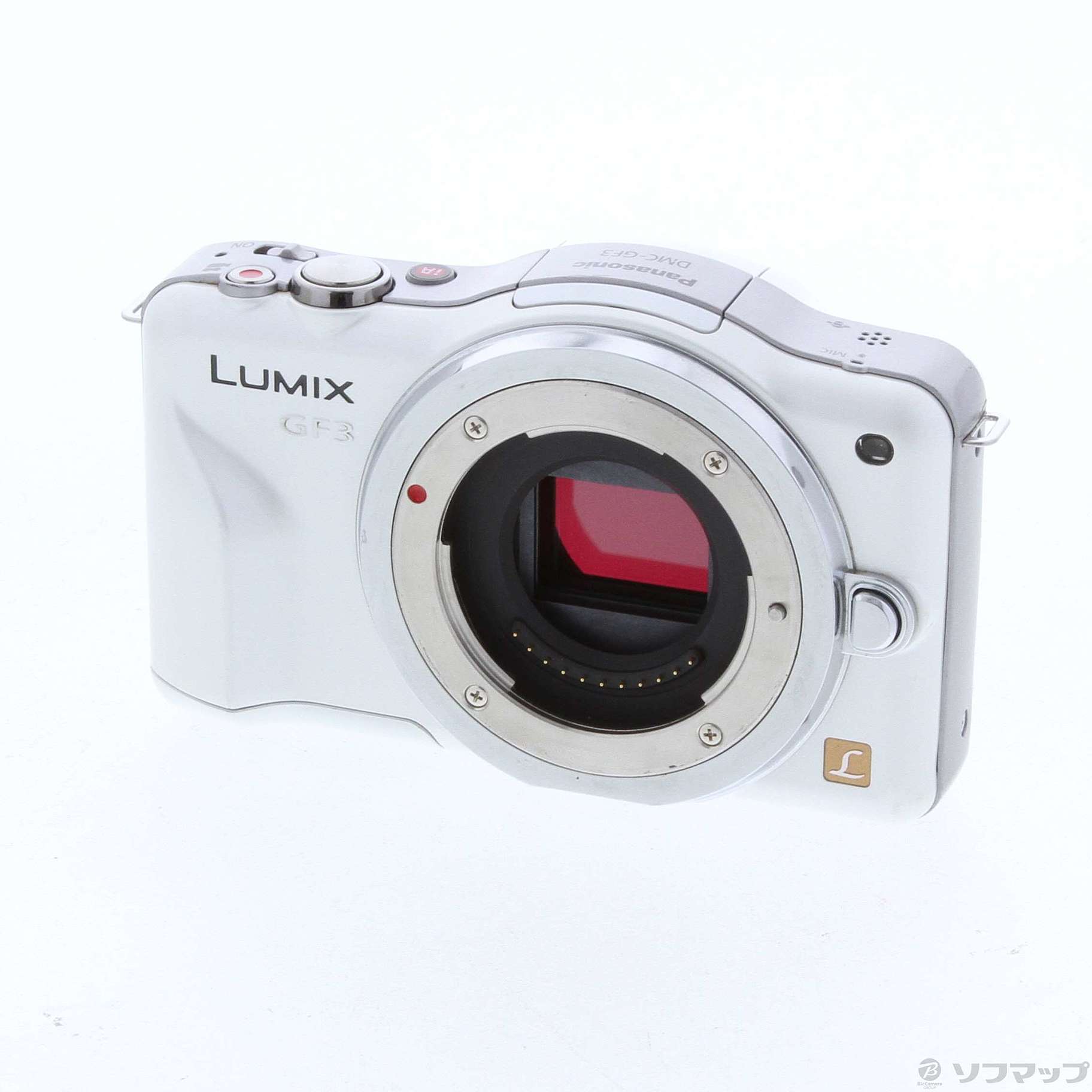 中古 Lumix Dmc Gf3 W ボディ シェルホワイト リコレ ソフマップの中古通販サイト