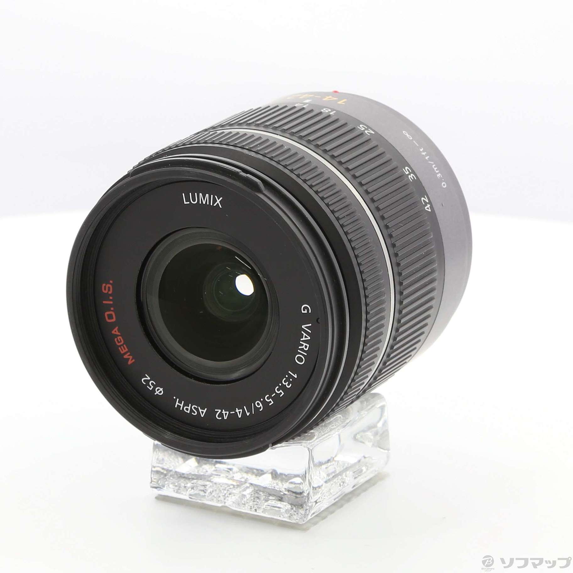 中古】LUMIX G Vario 14-42mm F3.5-5.6 (H-FS014042) (μ4／3