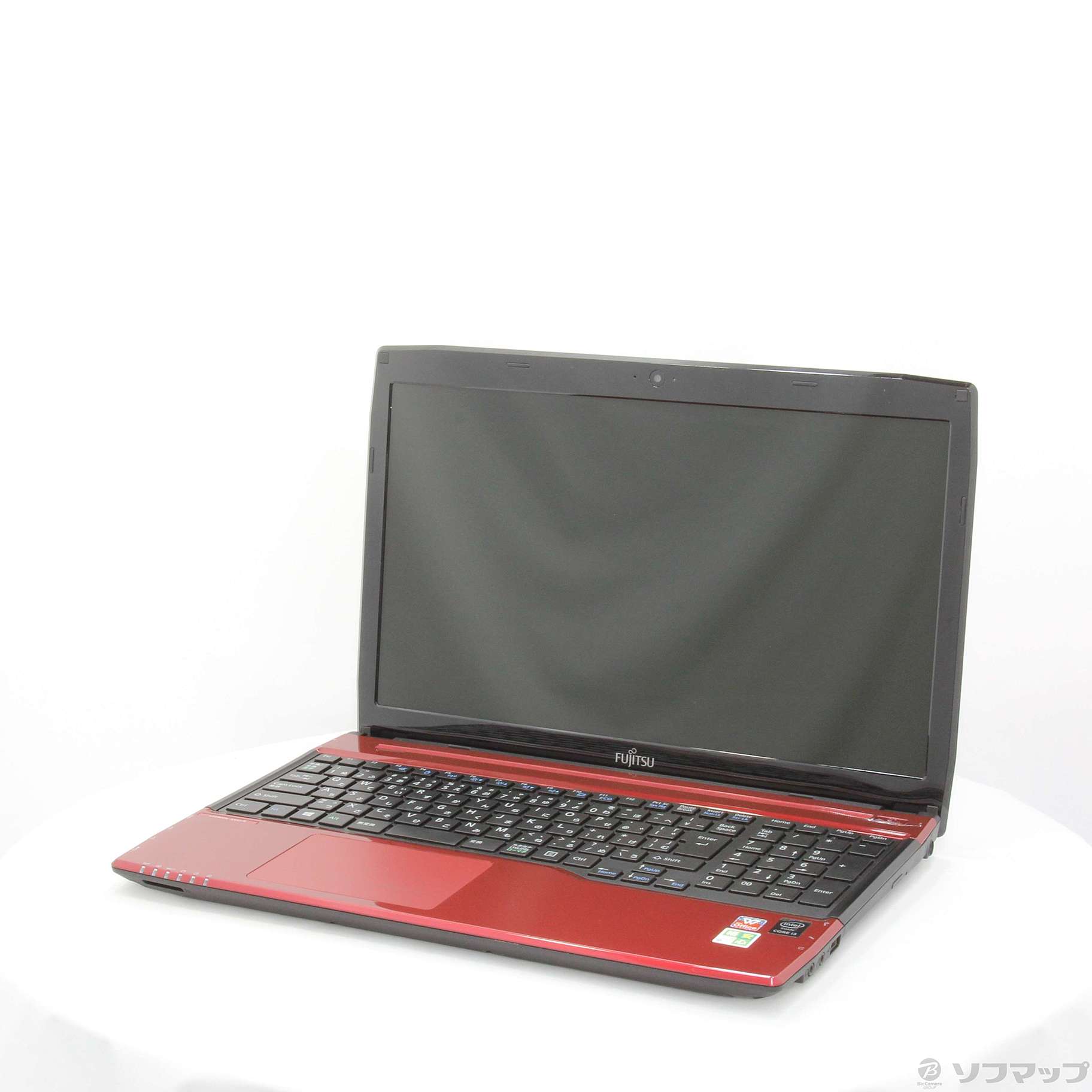 格安安心パソコン LIFEBOOK AH45／R FMVA45RRP ルビーレッド