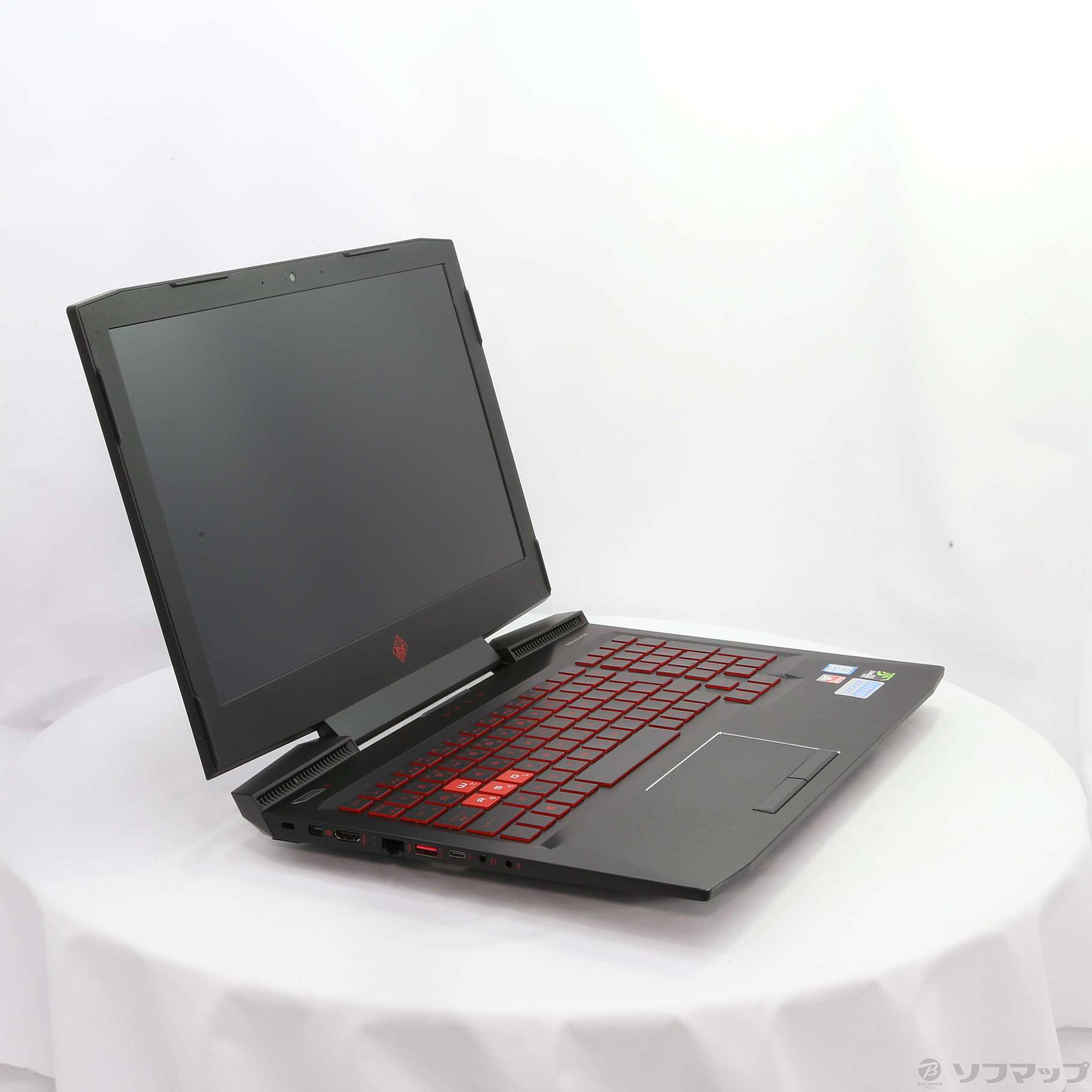 中古】OMEN by HP 15-ce015TX 2EV57PA-AAAJ シャドウブラック 